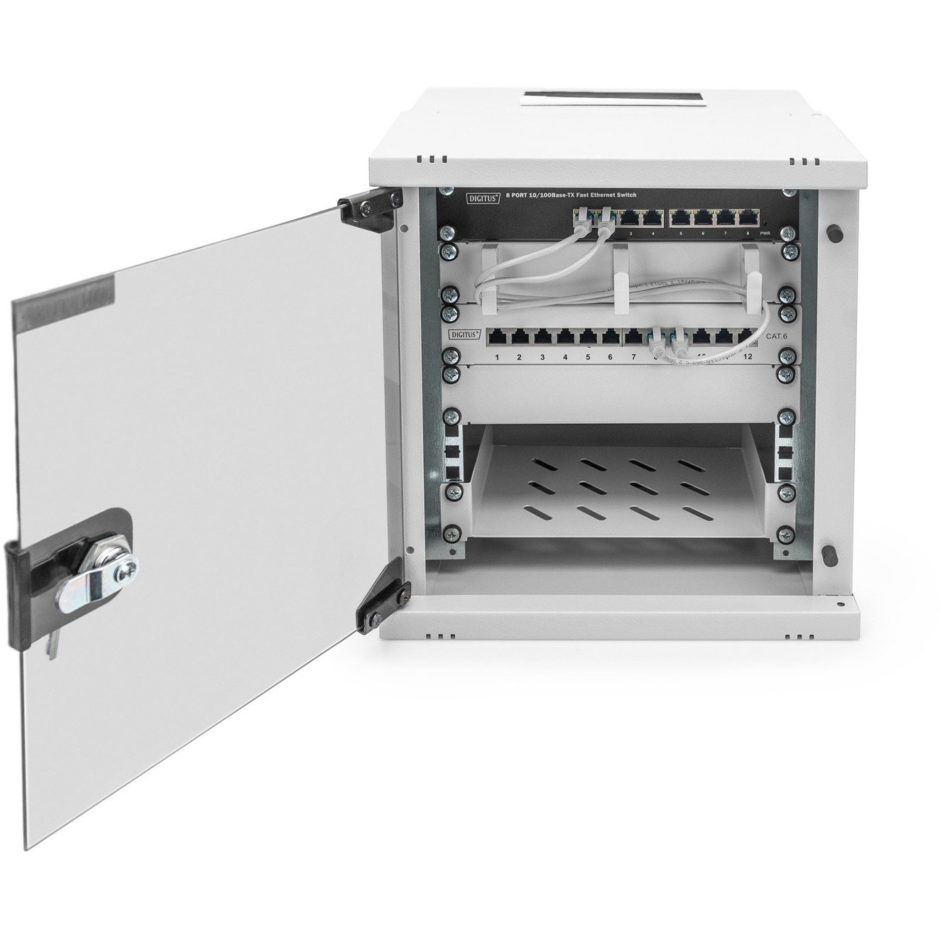 Digitus Wandgehäuse SOHO PRO  6HE 325x315x300 mm 10    grau