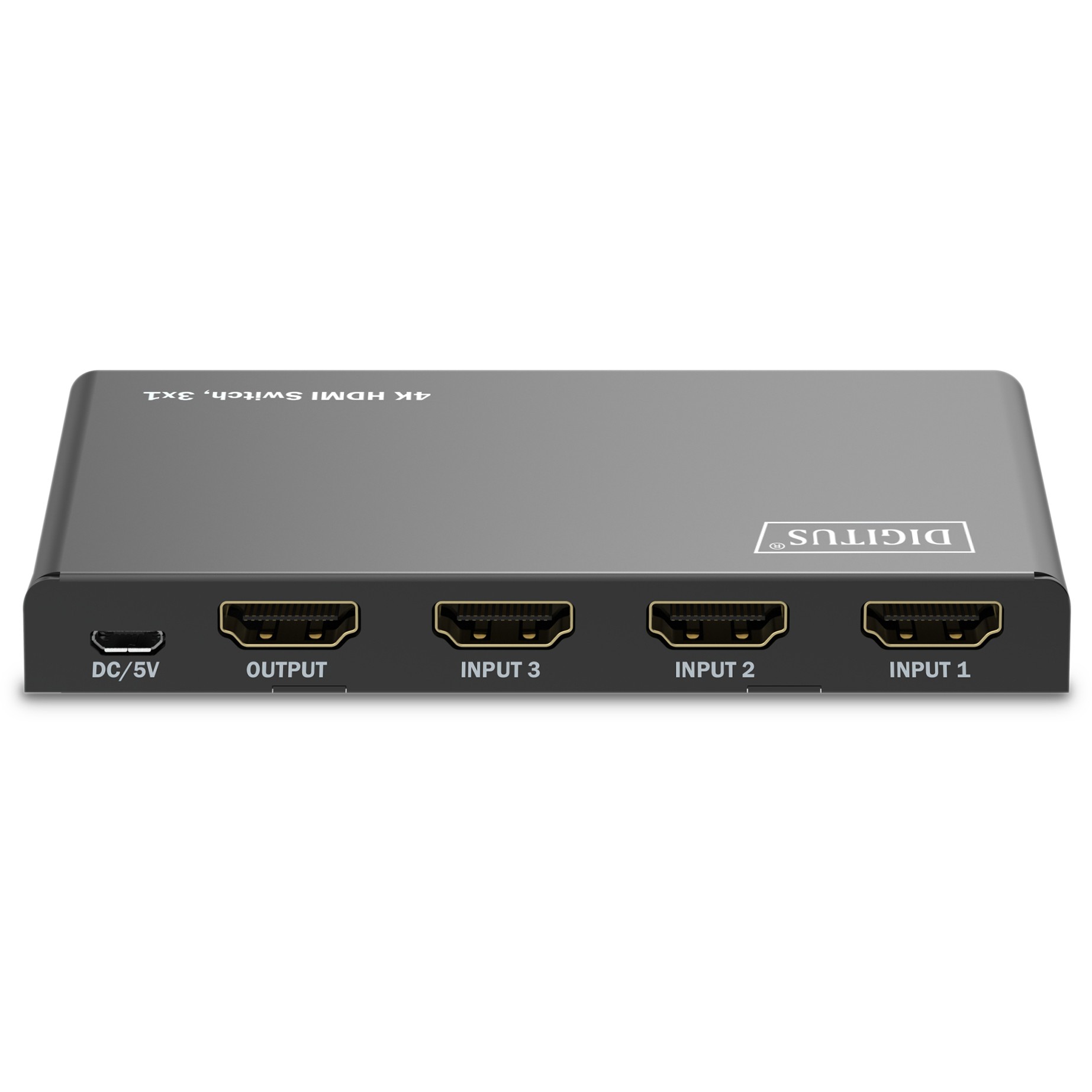 DIGITUS HDMI Switch, 4x1 4K/60Hz HDCP 2.3