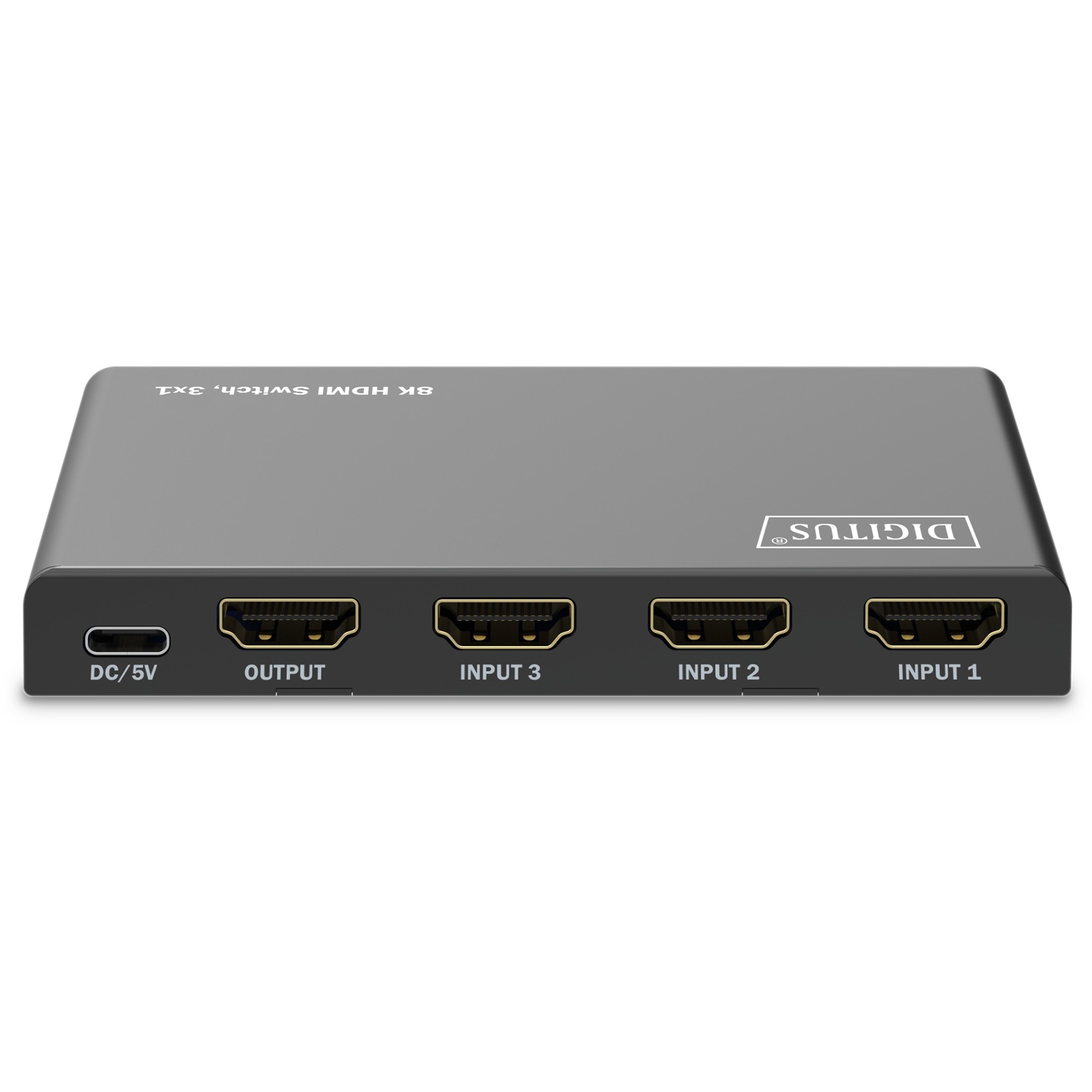 DIGITUS HDMI Switch, 3x1 8K/60Hz HDR, HDCP 2.3