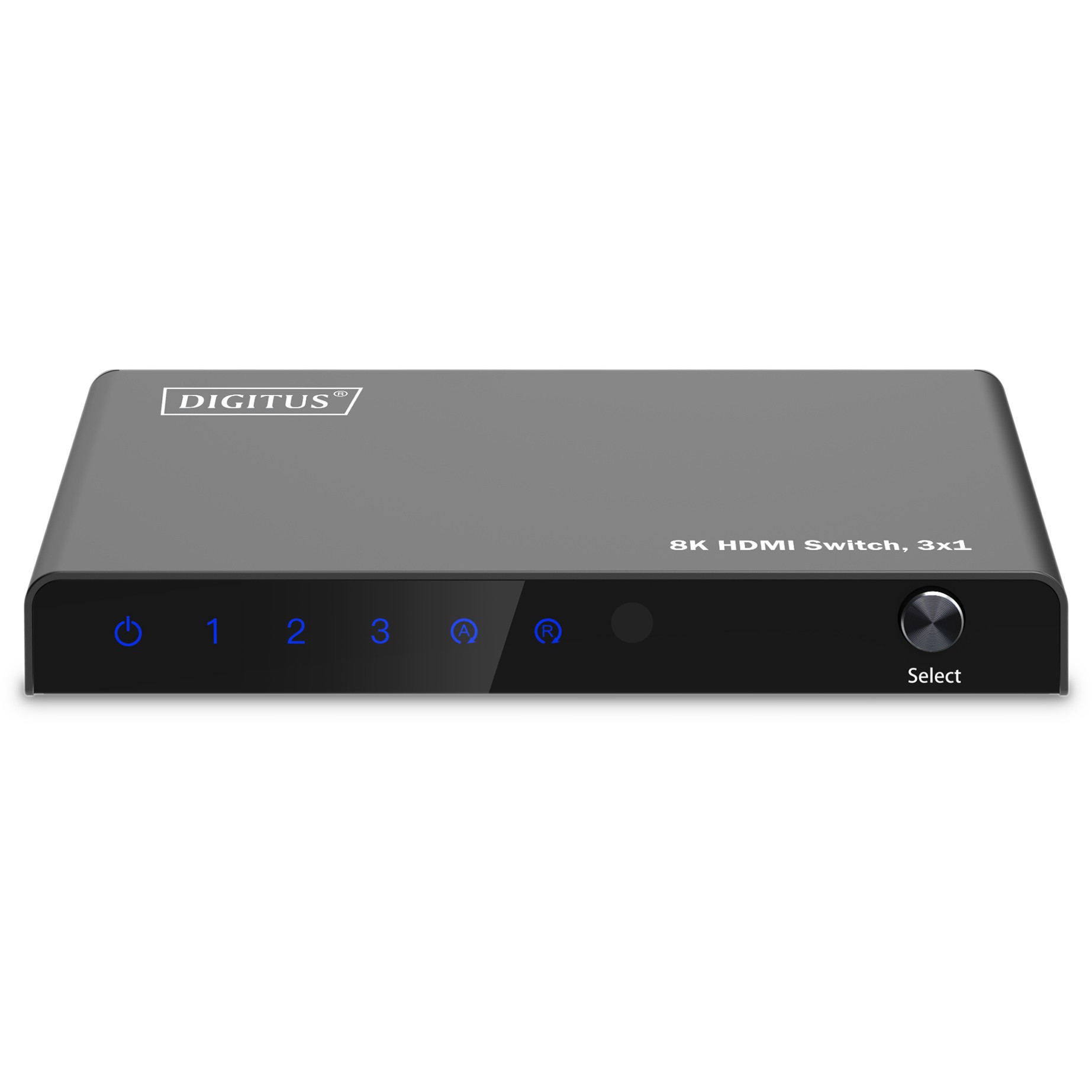 DIGITUS HDMI Switch, 3x1 8K/60Hz HDR, HDCP 2.3