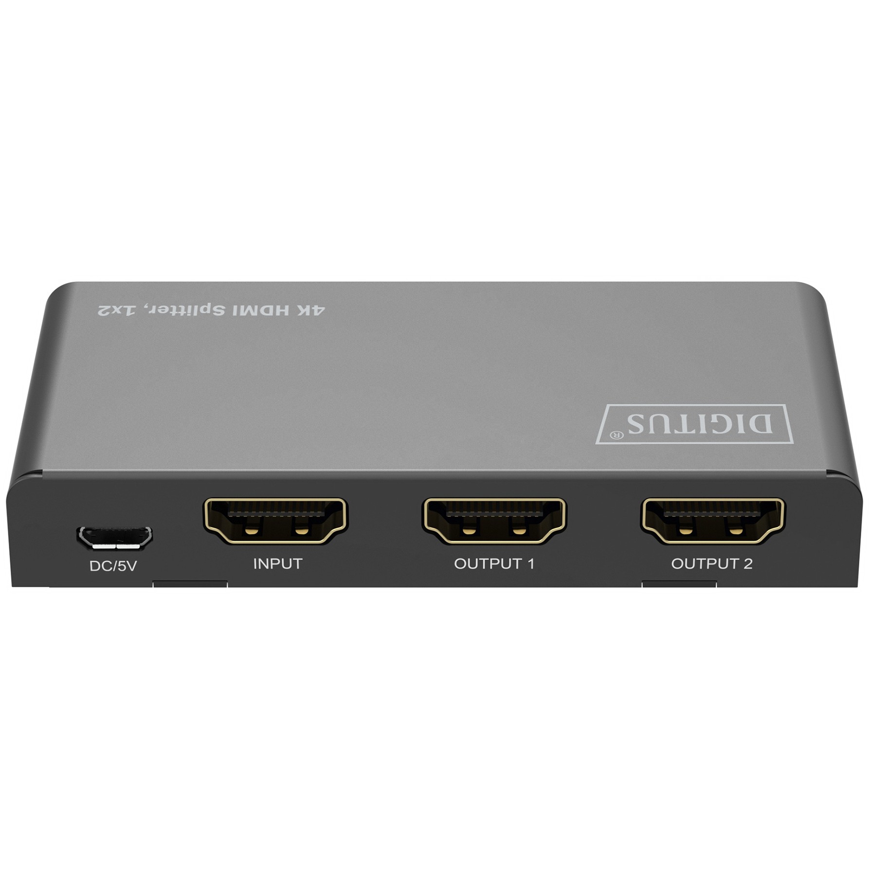 DIGITUS HDMI Splitter 1x2 4K/60Hz HDCP 2.3 EDID Control