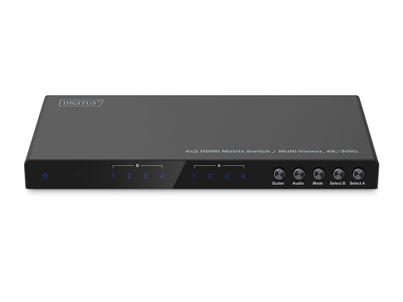 DIGITUS 4x2 HDMI Matrix / Multi-Viewer