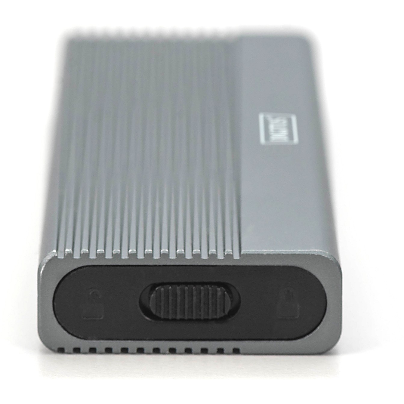 DIGITUS Gehäuse USB 3.1 Gen2 SSD M2 NVMe + SATAIII Alu