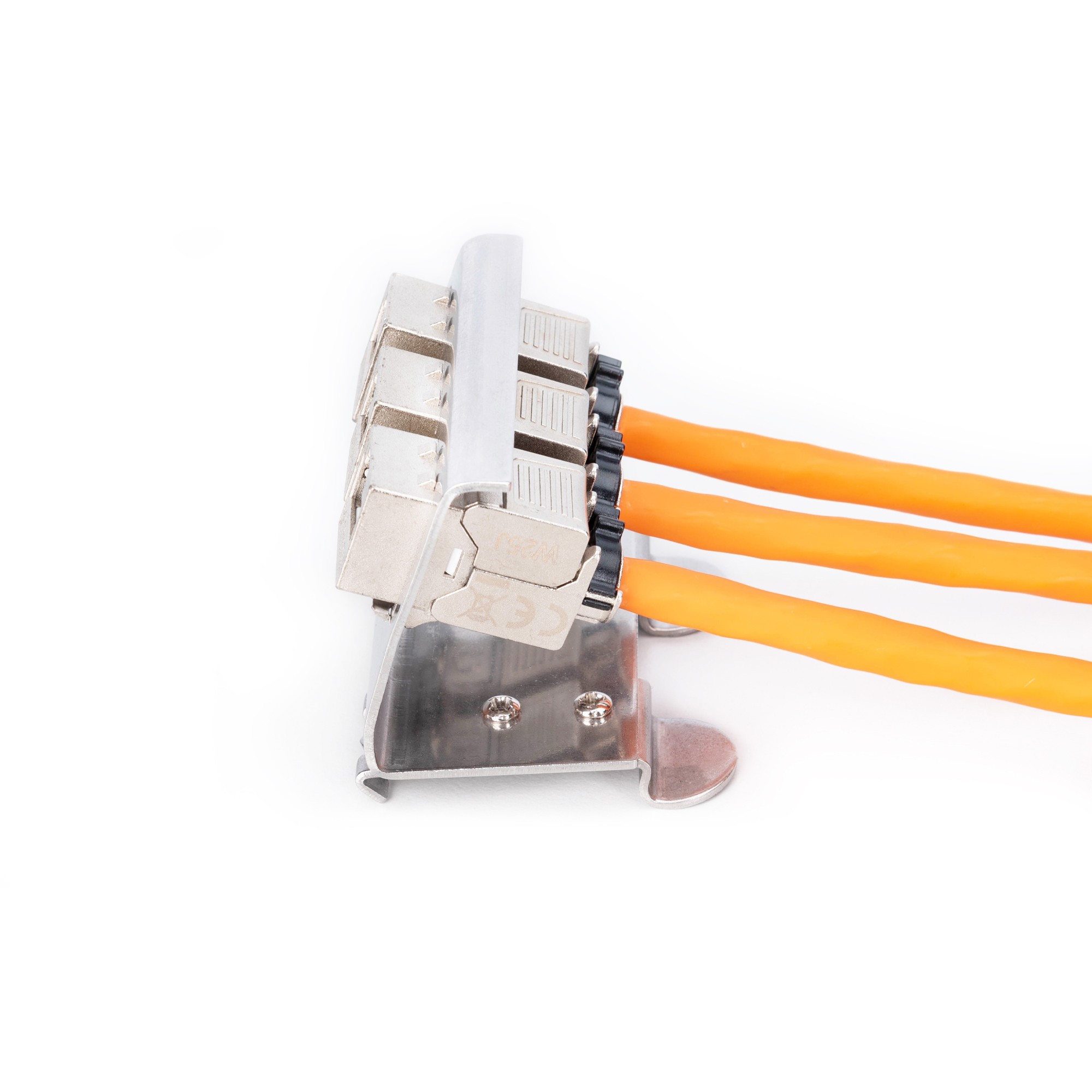 DIGITUS Hutschienenadapter für 3x Keystone Module