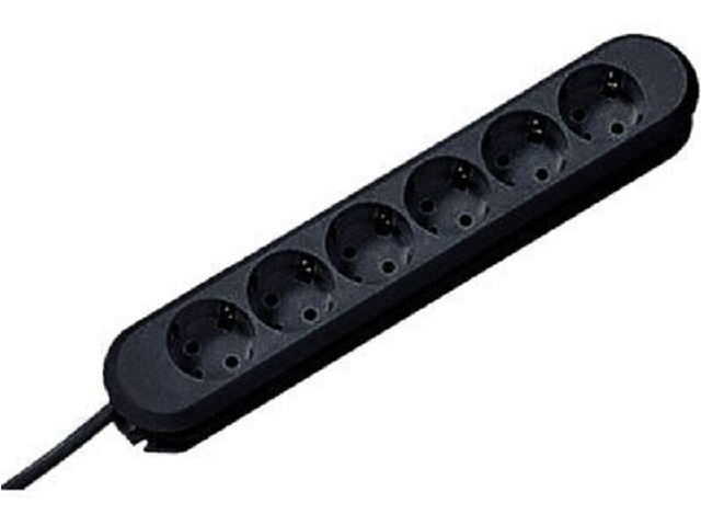 BACHMANN SMART Steckdosenleiste 6x Schutzkontakt, weiß, 5 m