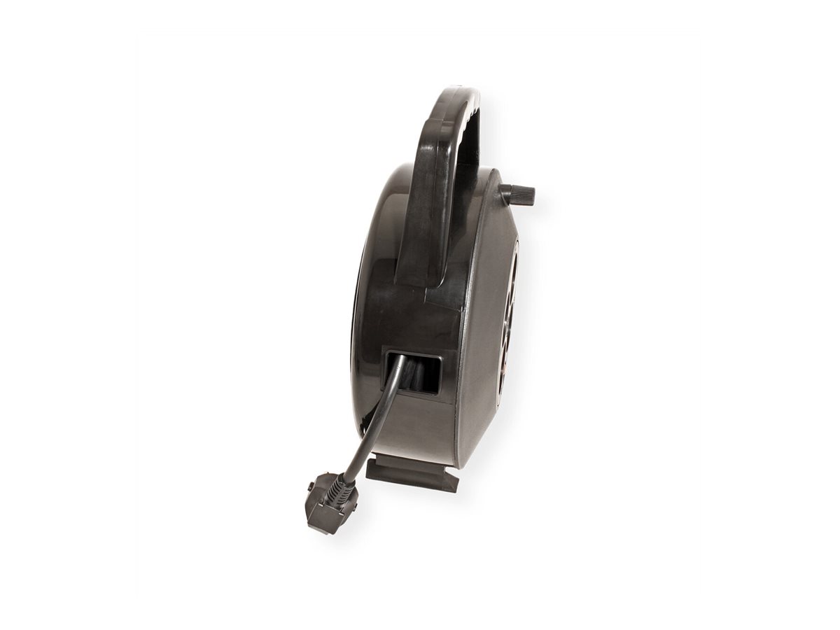 BACHMANN Schutzkontakt-Aufrollkabelbox 4fach AC230V Kabel, 10 m