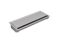 Bachmann CONI Einbaurahmen lang 338.0205 silbergrau