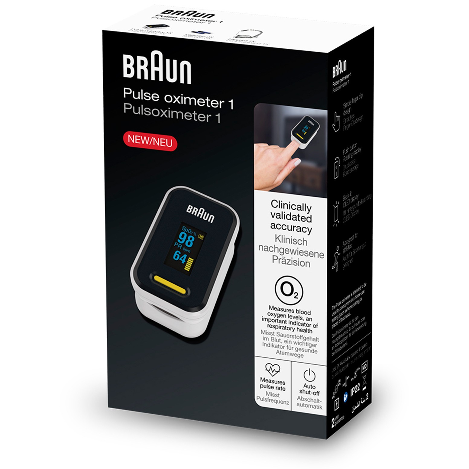 Braun YK-81CEU pulse oximeter