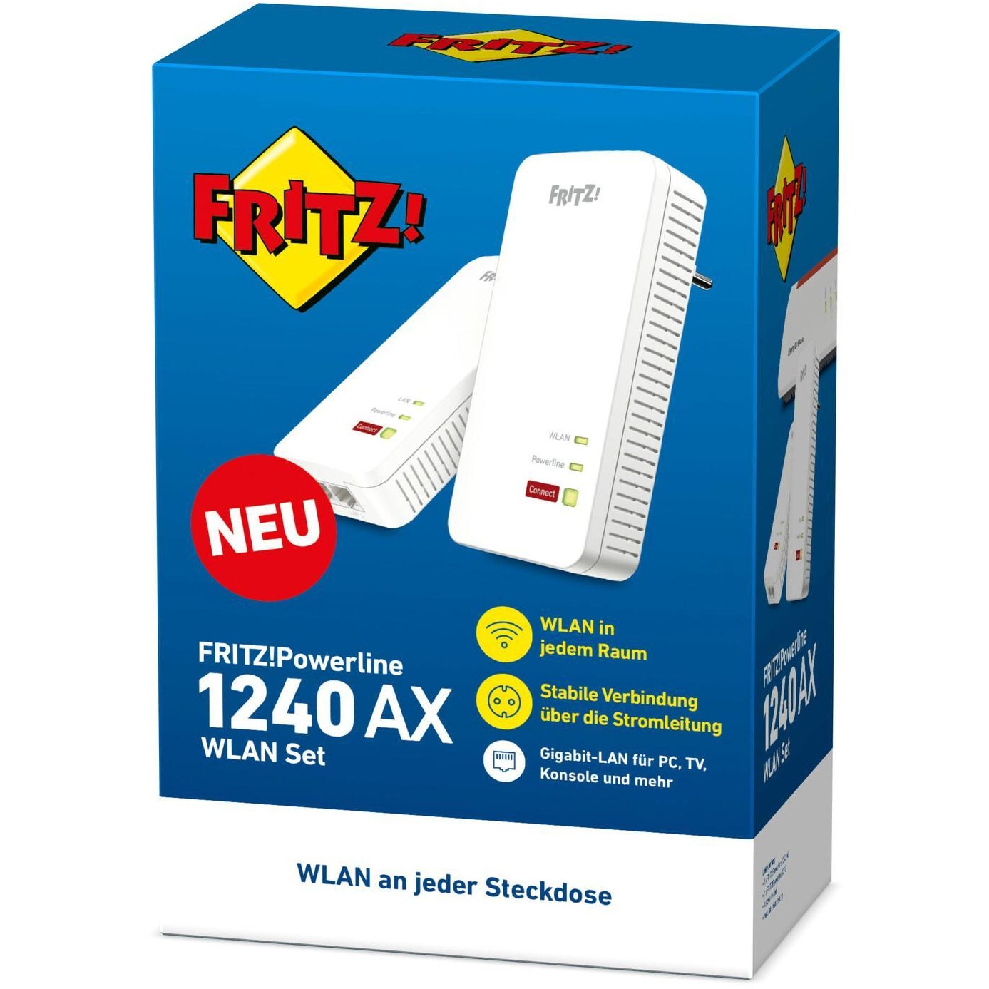 FRITZ!Powerline 1240 AX WLAN Set (1200MBit)