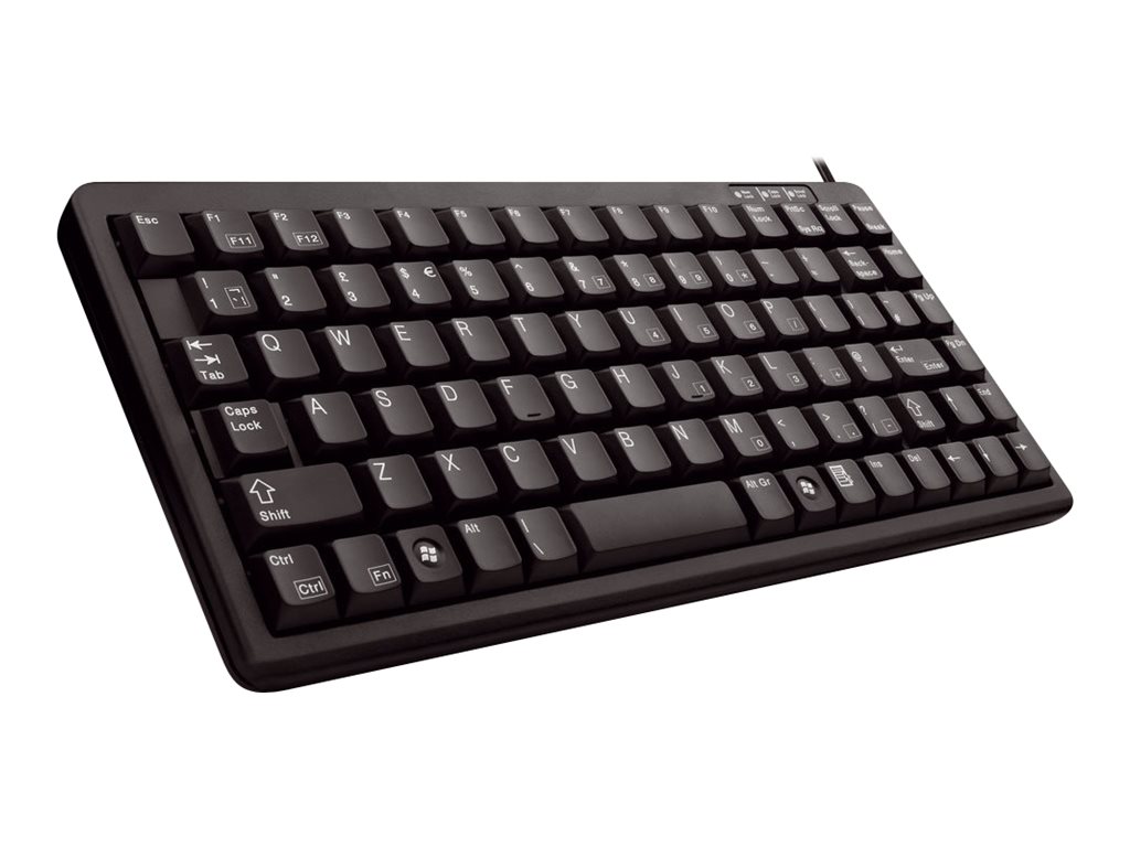 Cherry Kompakt-Tastatur G84-4100 schwarz USB+PS/2, G84-4100LCMDE-2