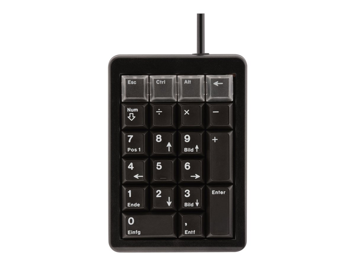 CHERRY G84-4700 Numerische Tastatur Laptop / PC USB Schwarz
