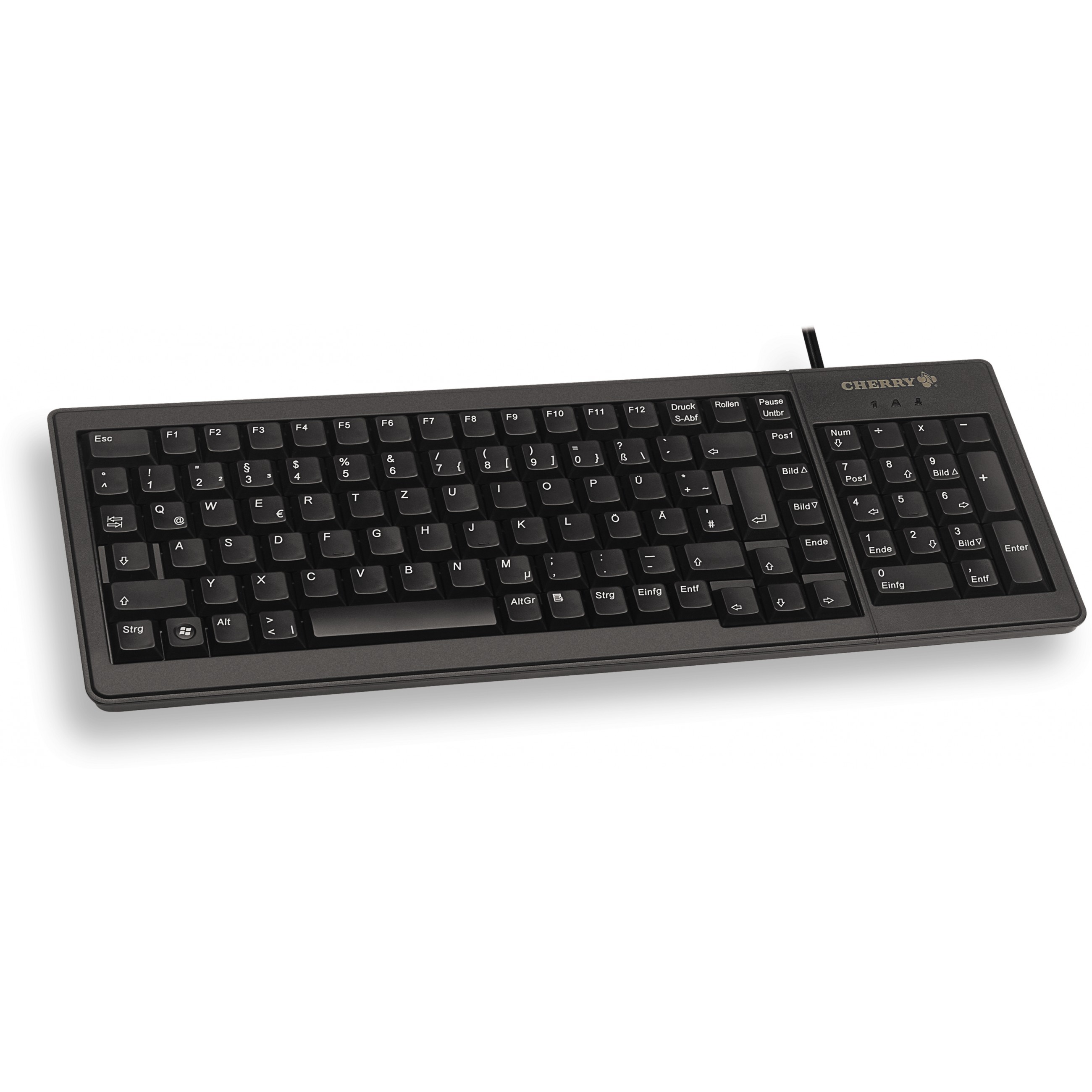 CHERRY XS Complete G84-5200 Tastatur Büro USB QWERTY US Englisch Schwarz