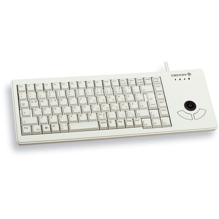 CHERRY XS Trackball Tastatur Universal USB QWERTY US Englisch Grau