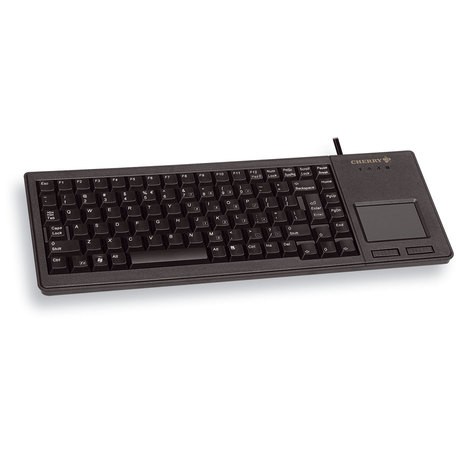 CHERRY XS Touchpad Tastatur Universal USB QWERTY US Englisch Schwarz