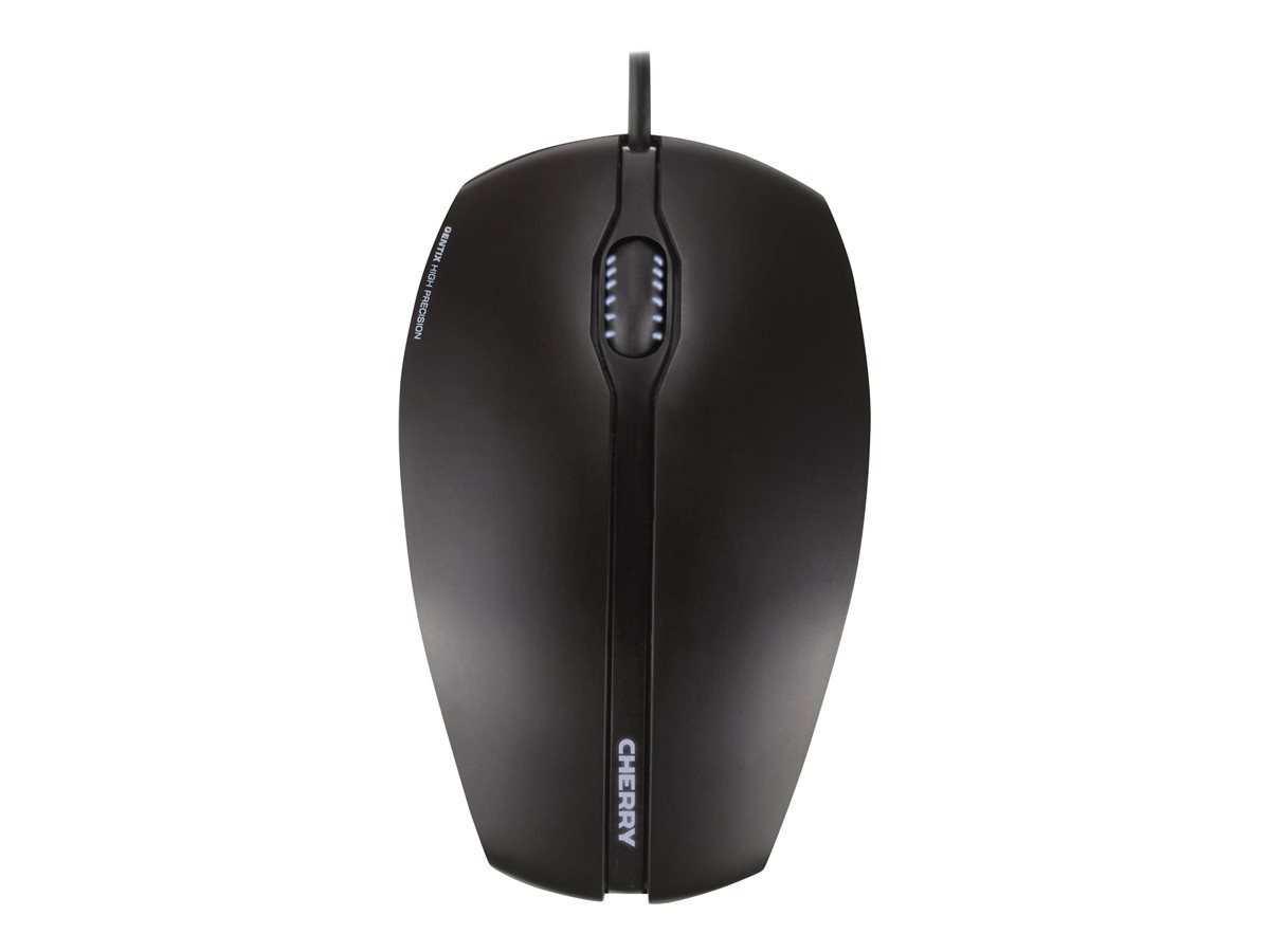 CHERRY GENTIX CORDED ILLUMINATED Maus, Schwarz, USB