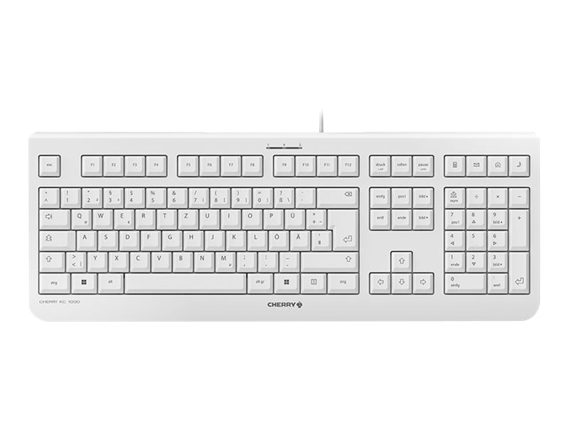 CHERRY Tastatur KC 1000 grey
