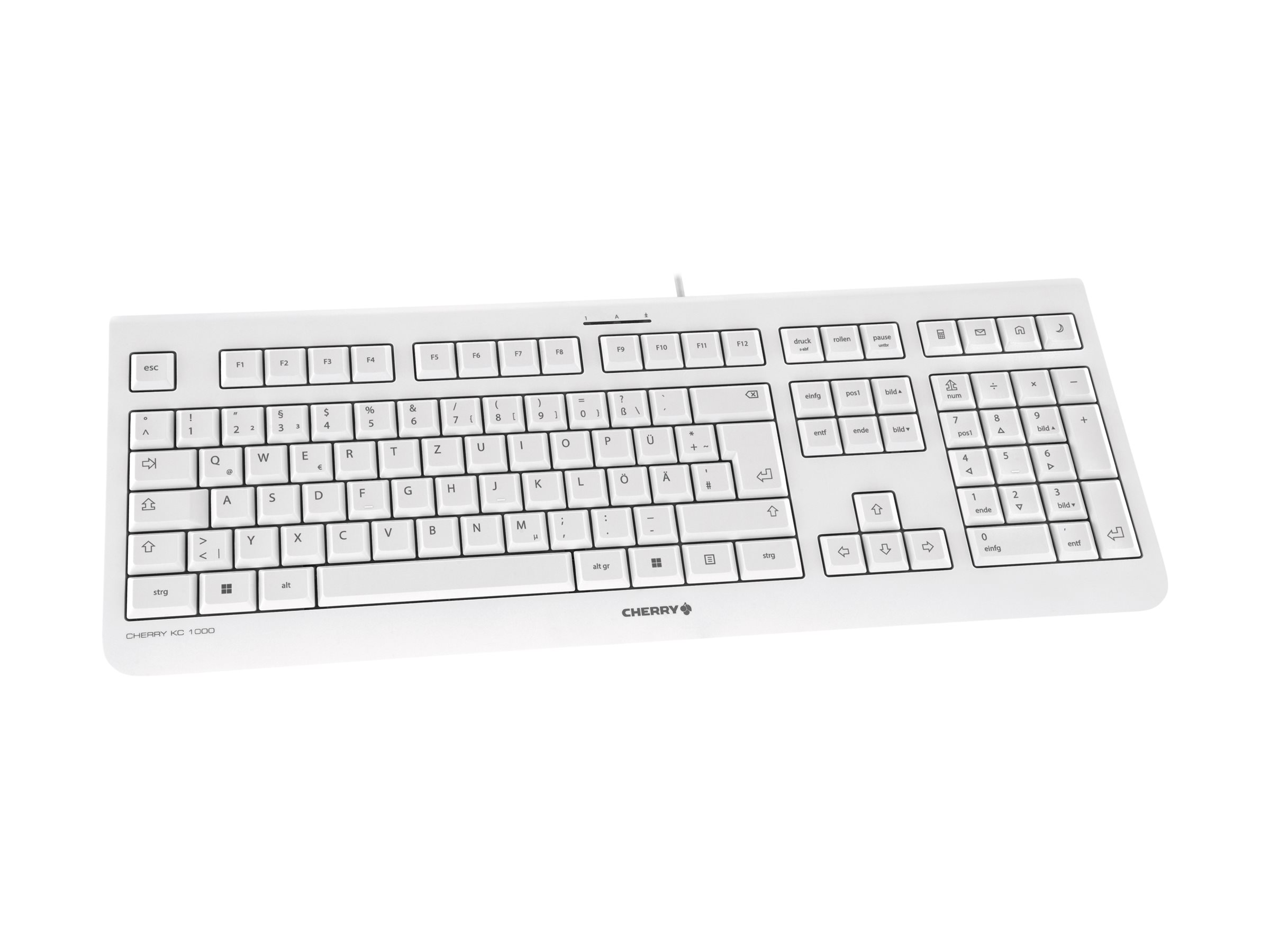 CHERRY Tastatur KC 1000 grey