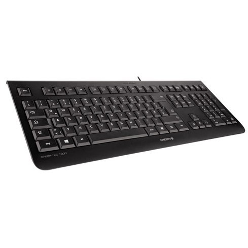 CHERRY KC 1000 Tastatur Haus USB Schweiz Schwarz