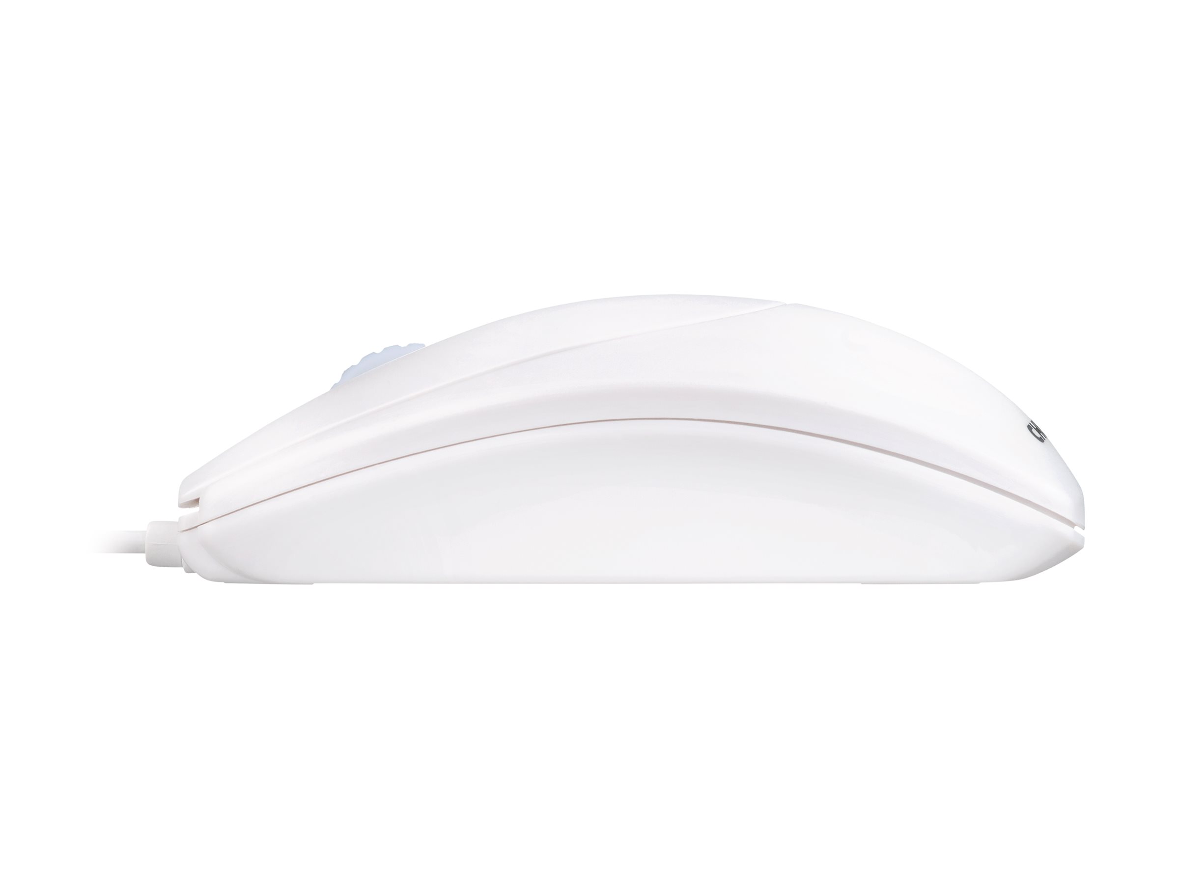 CHERRY WHEELMOUSE OPTICAL Kabelgebundene Maus, Weiß Grau, PS2/USB