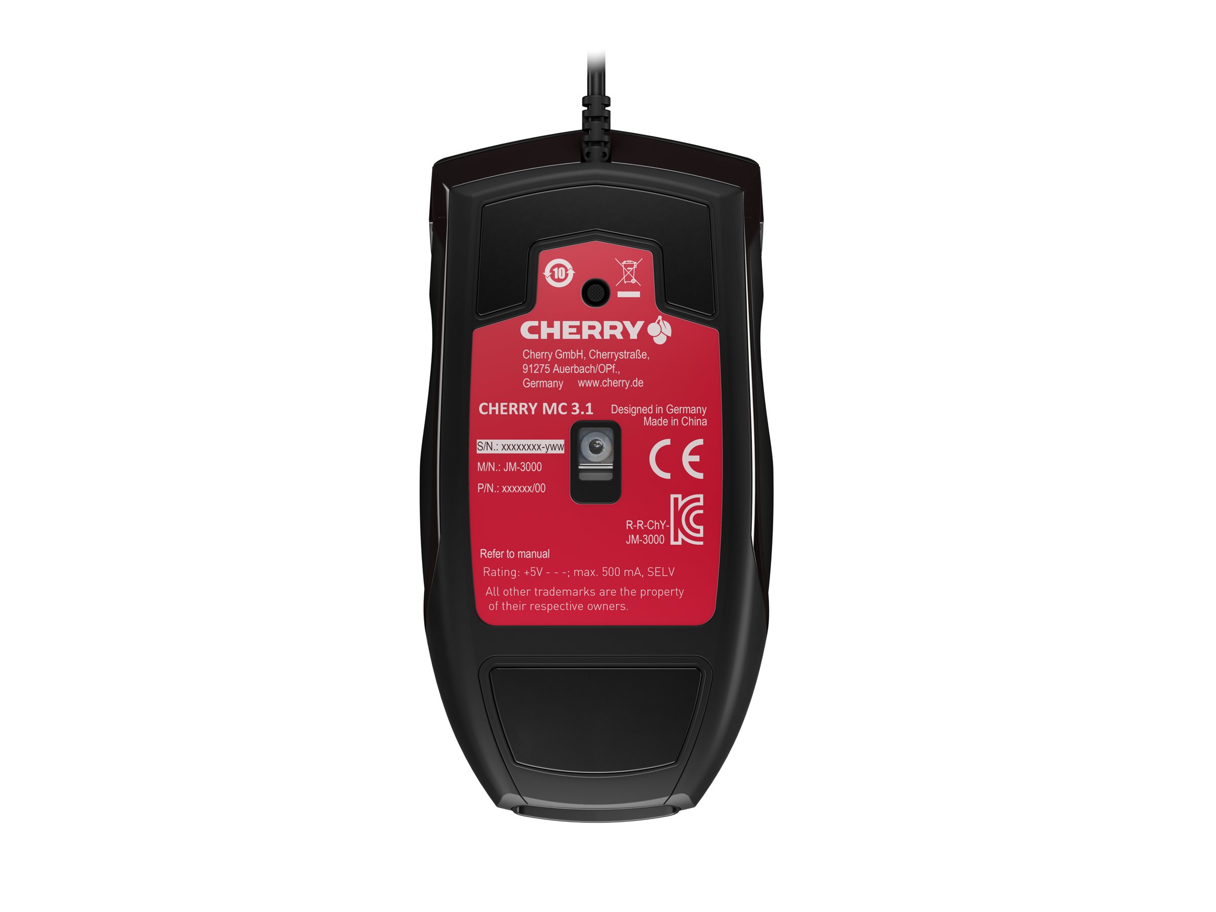 CHERRY MSM MC 3.1 Corded schwarz GAMING