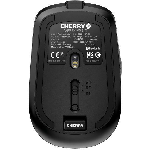 CHERRY MSM MW 9100 Wireless schwarz Rechargeable