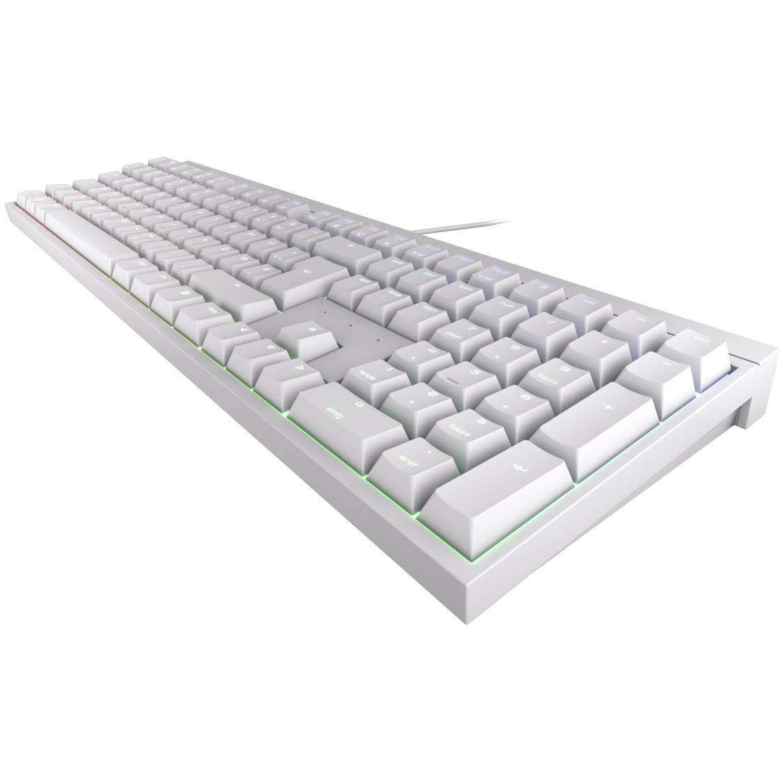 CHERRY MX 2.0S RGB Tastatur Gaming USB QWERTZ Deutsch Weiß
