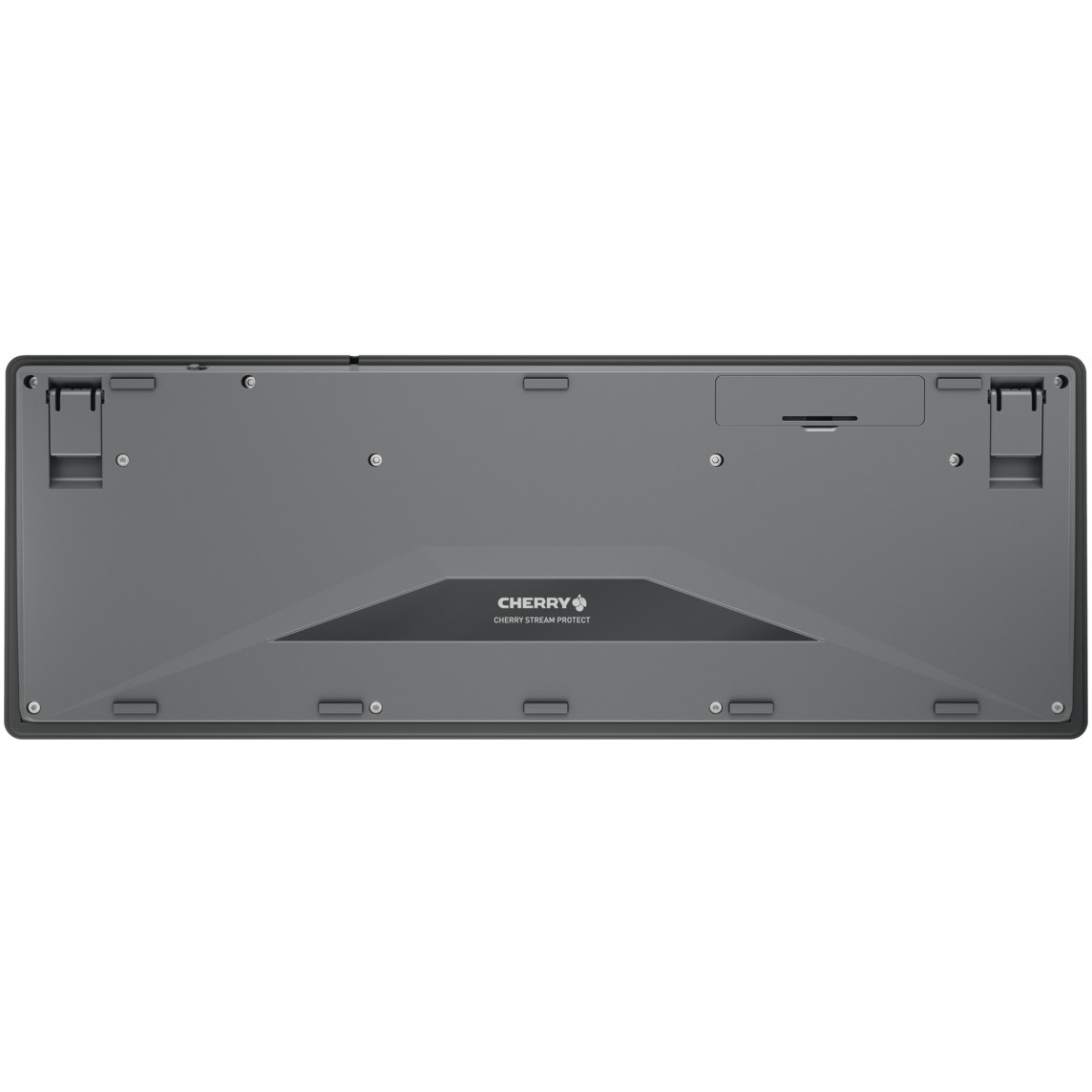 CHERRY Stream Tastatur Universal RF kabellos + USB QWERTZ Deutsch Schwarz