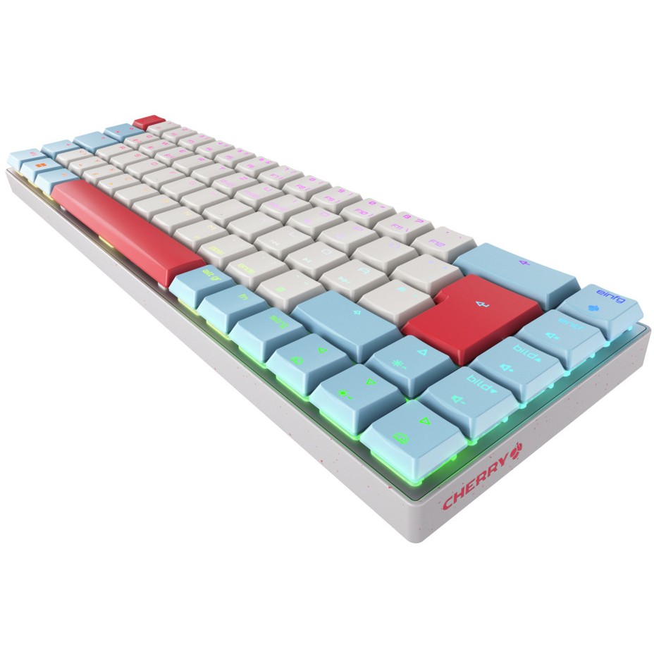 CHERRY TAS MX-LP 2.1 Compact Wireless DE-Layout weiß