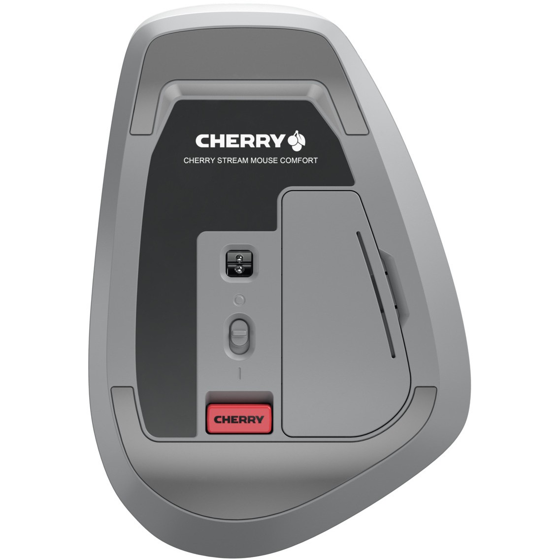 CHERRY MSW Stream Mouse Comfort Wireless Weiß
