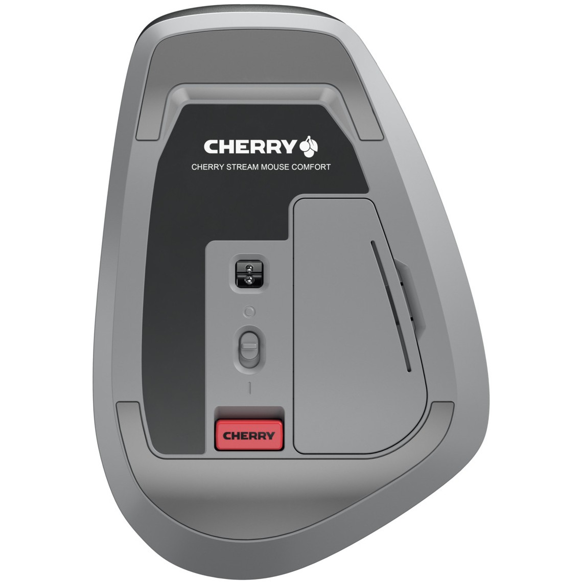 CHERRY MSW Stream Mouse Comfort Wireless Schwarz