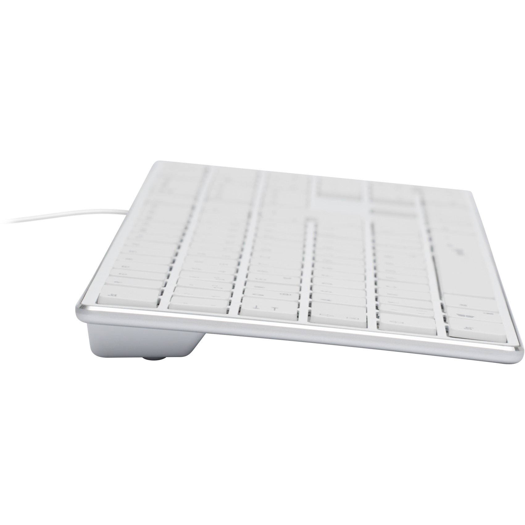 Speedlink Tastatur RIVA Slim Metal Scissor, weiss retail