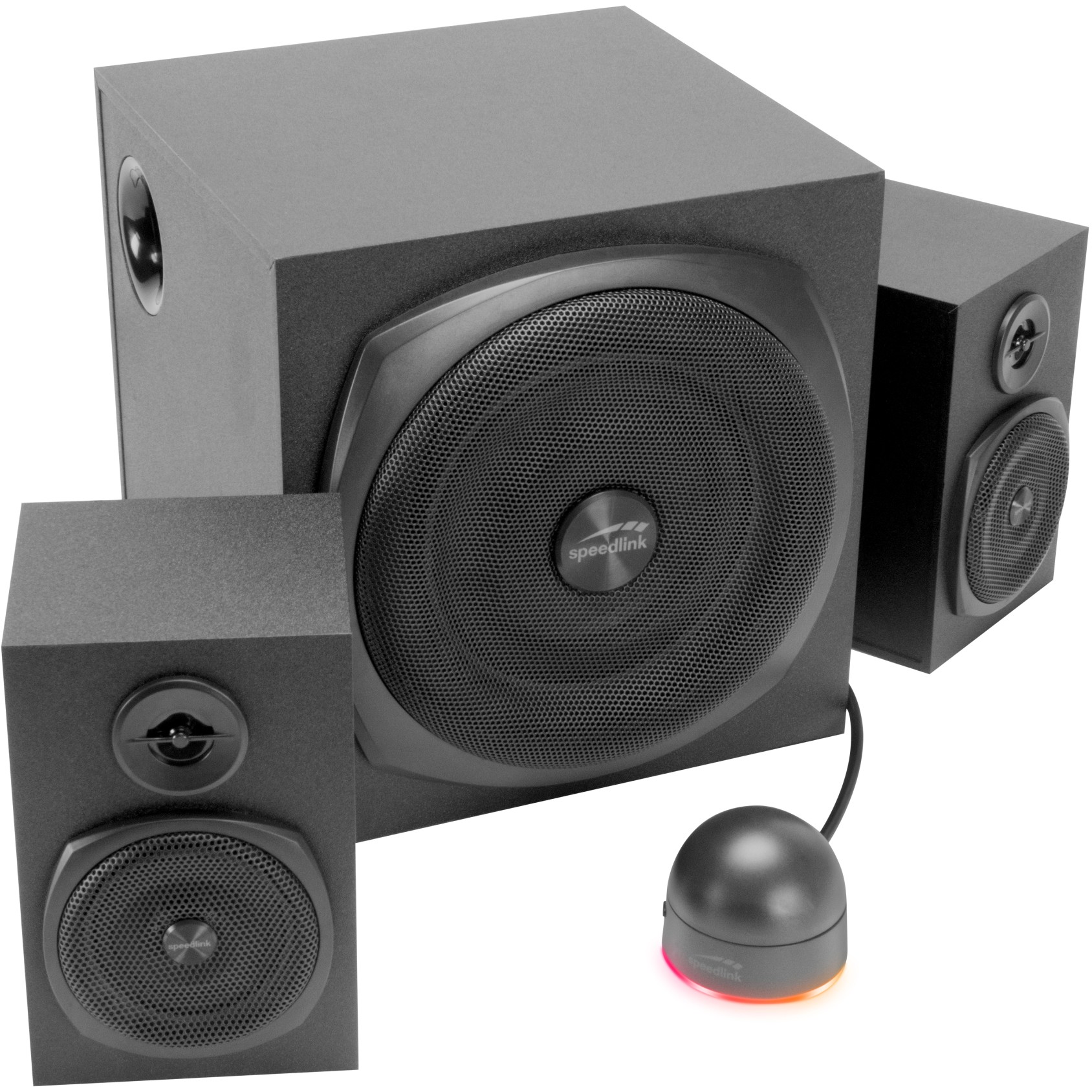 Speedlink Lautsprecher GRAVITY LT, 2.1 Subwoofer System   sw retail