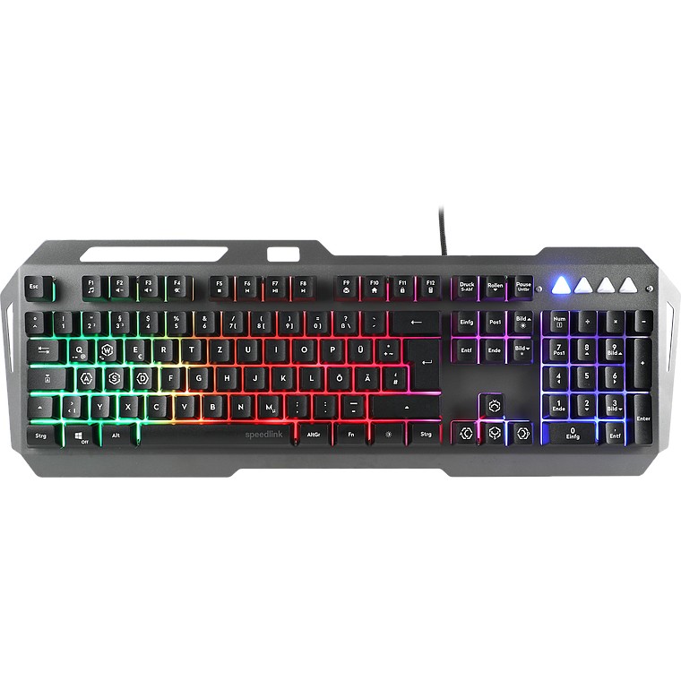 Speedlink Gaming Set LUNERA, 4in1, Beleuchtet, schwarz retail