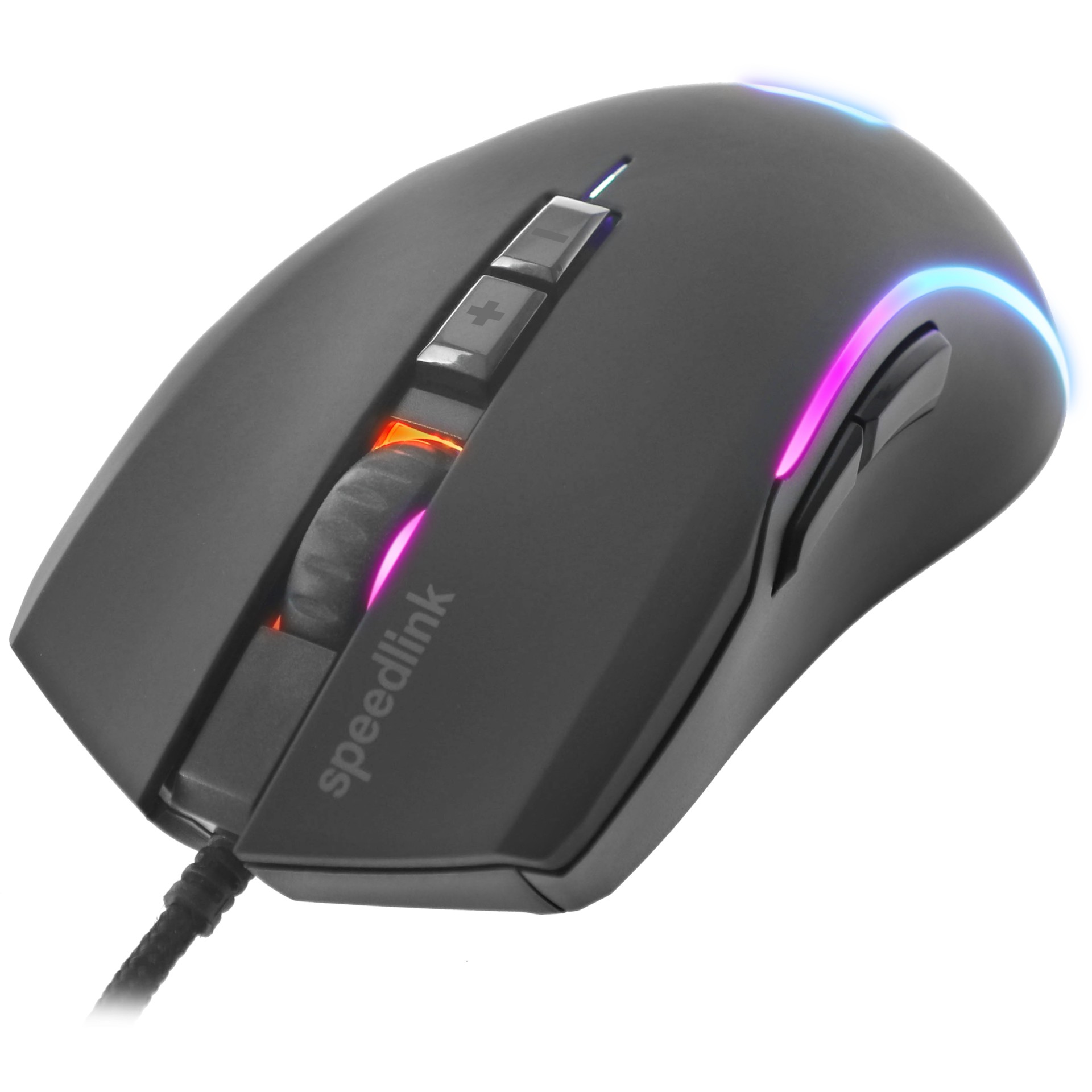 Speedlink Gaming Maus ZAVOS,  3200 DPI, USB, rubber-schwarz retail