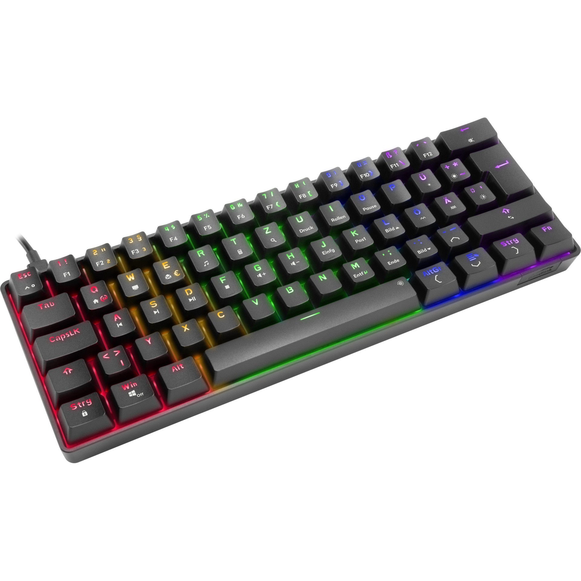 Speedlink Gaming Tastatur ATMOS RGB, Mechanische Tastatur retail