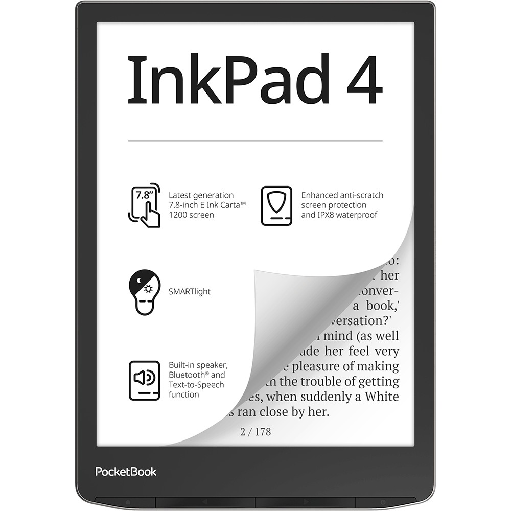 PocketBook InkPad 4 e-book reader