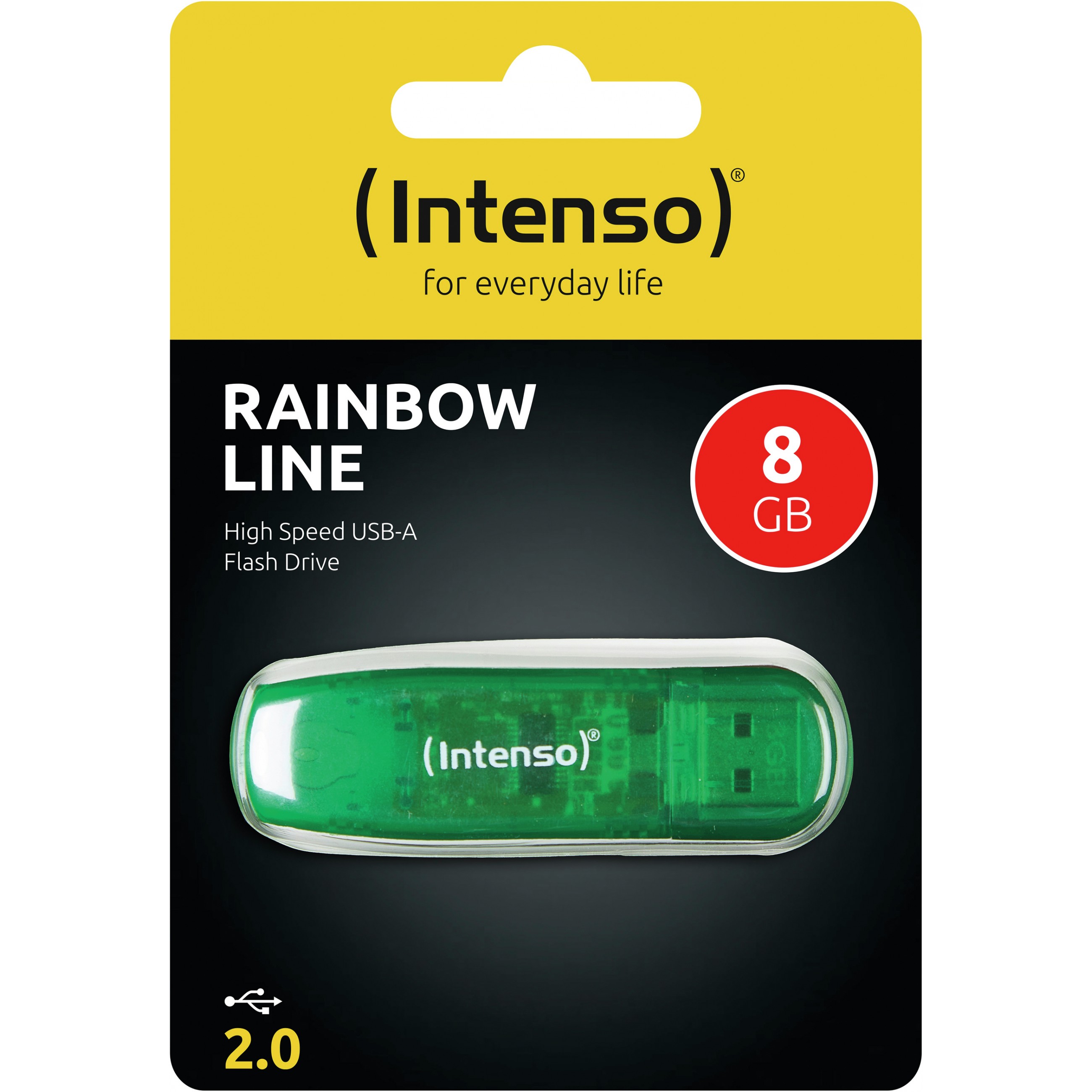 Intenso USB-Stick  8GB 2.0 Rainbow line retail