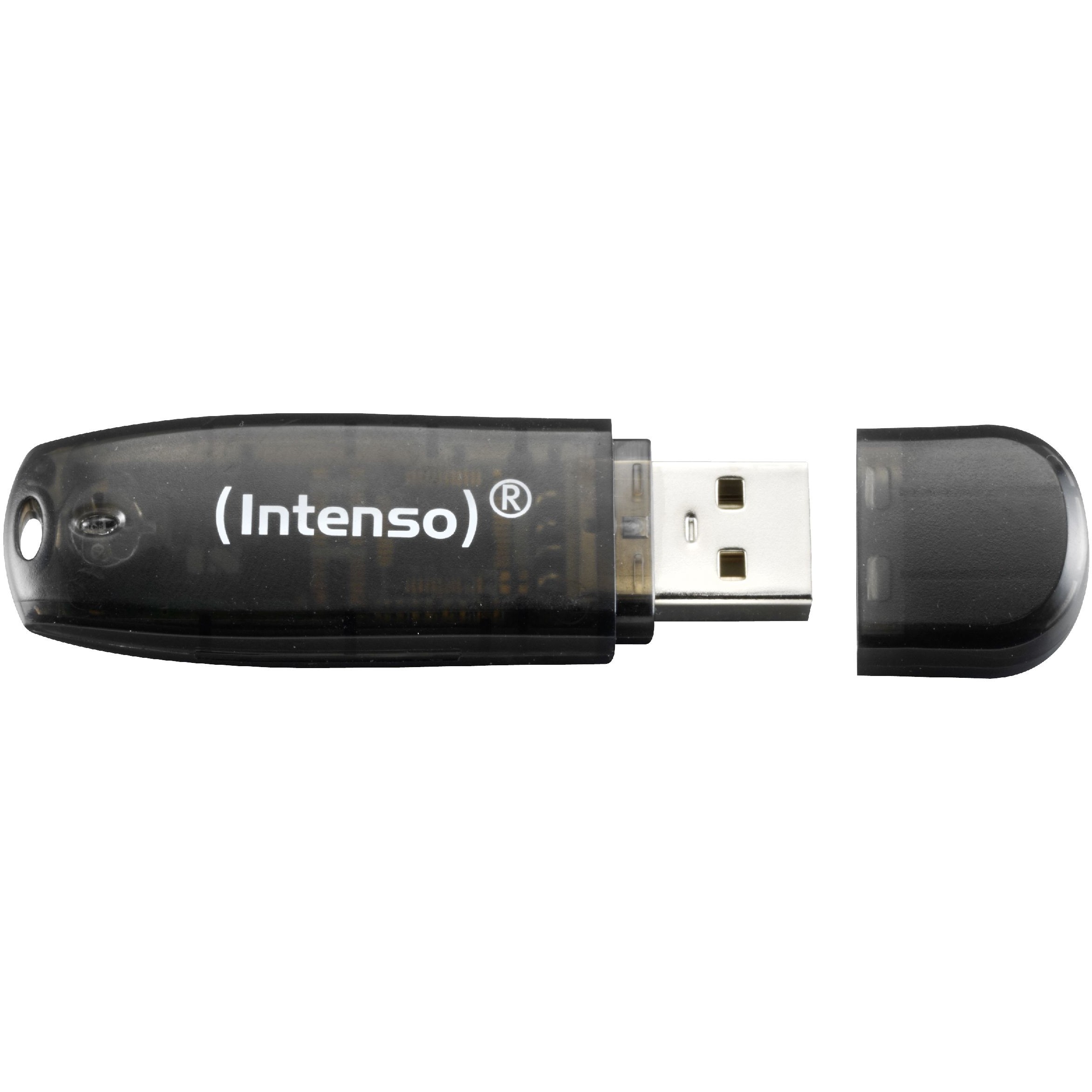 Intenso USB-Stick 16GB 2.0 Rainbow Line schwarz