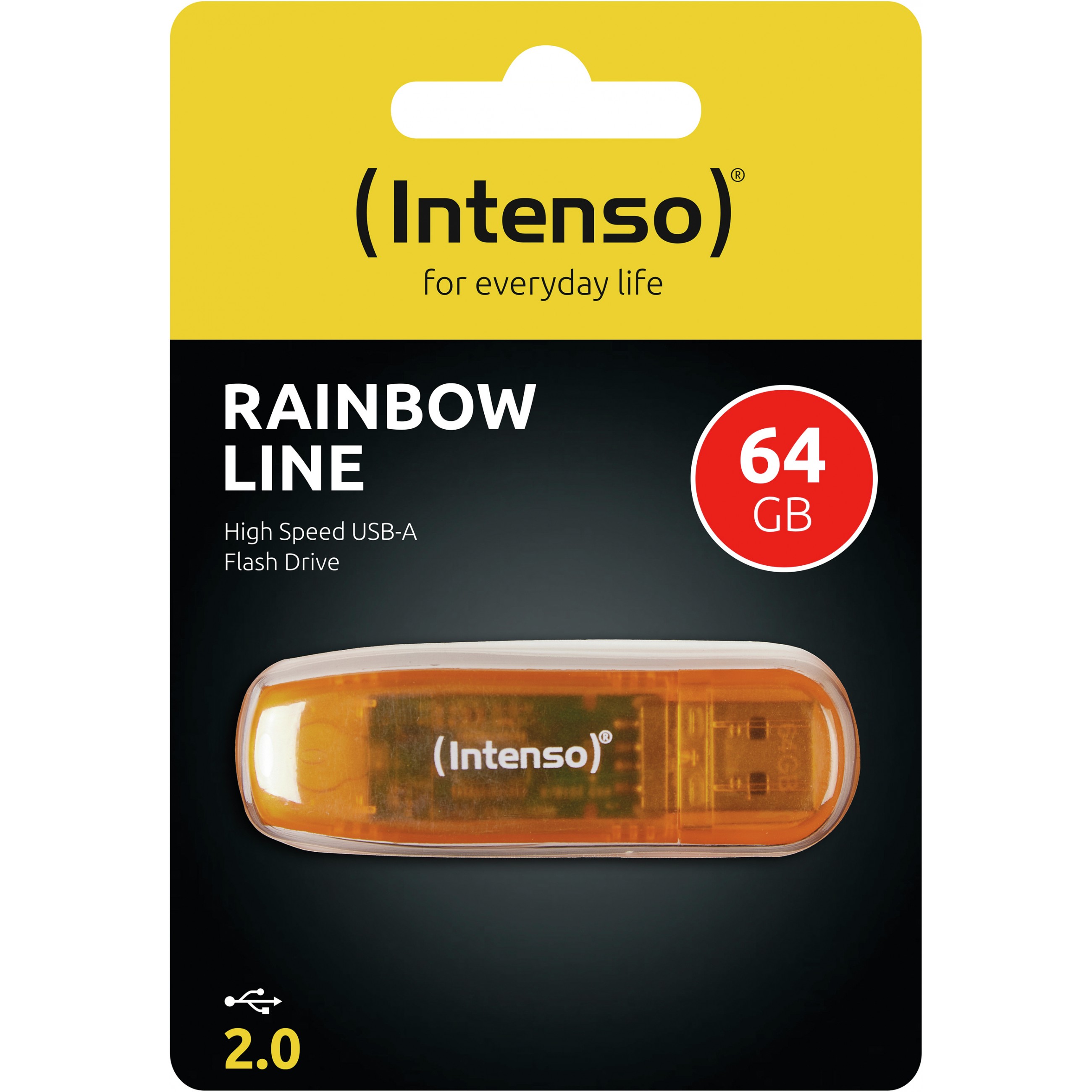 Intenso USB-Stick 64GB 2.0 Rainbow Line