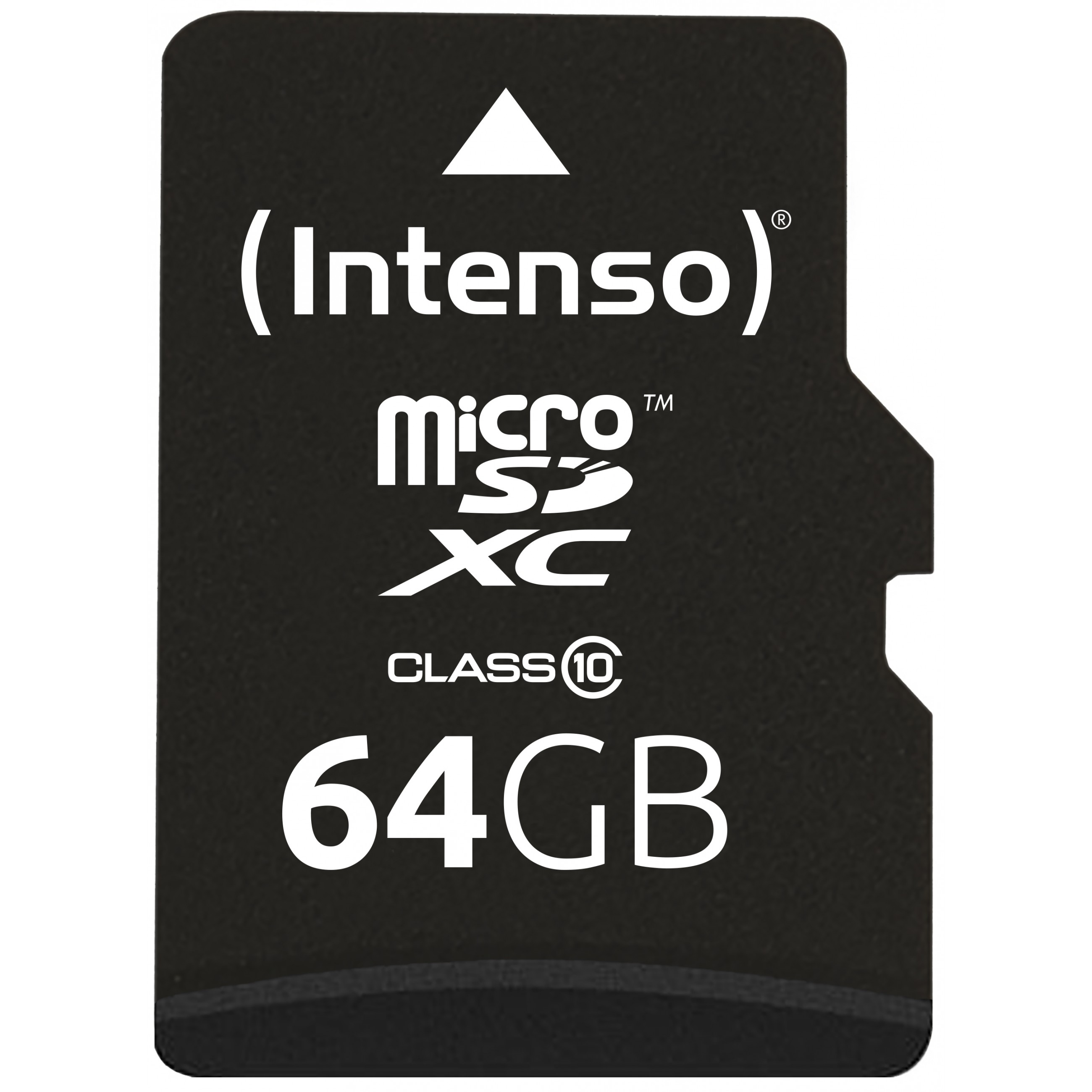 SD MicroSD Card 64GB Intenso SDXC Class10