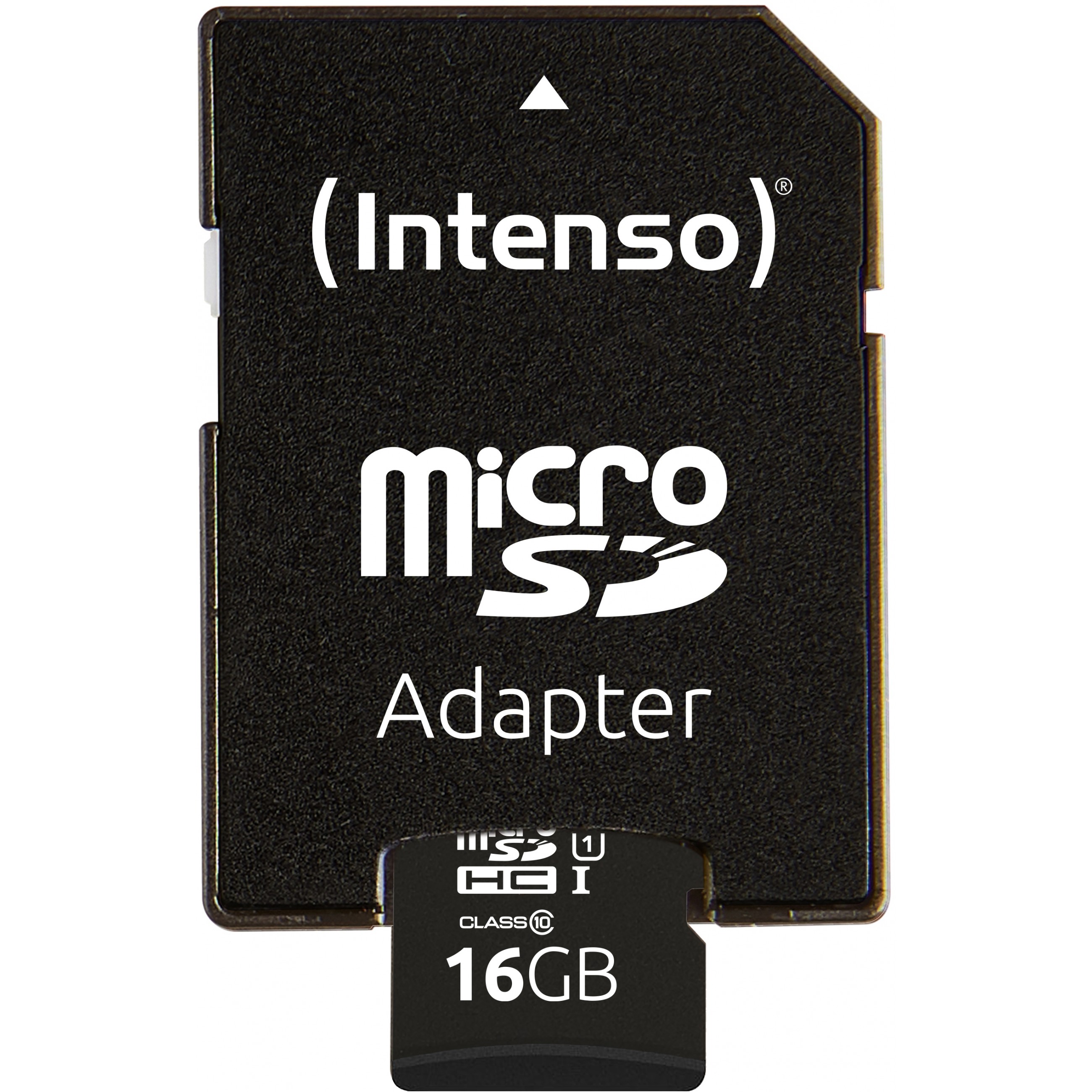 SD MicroSD Card 16GB Intenso SD-HC UHS-I