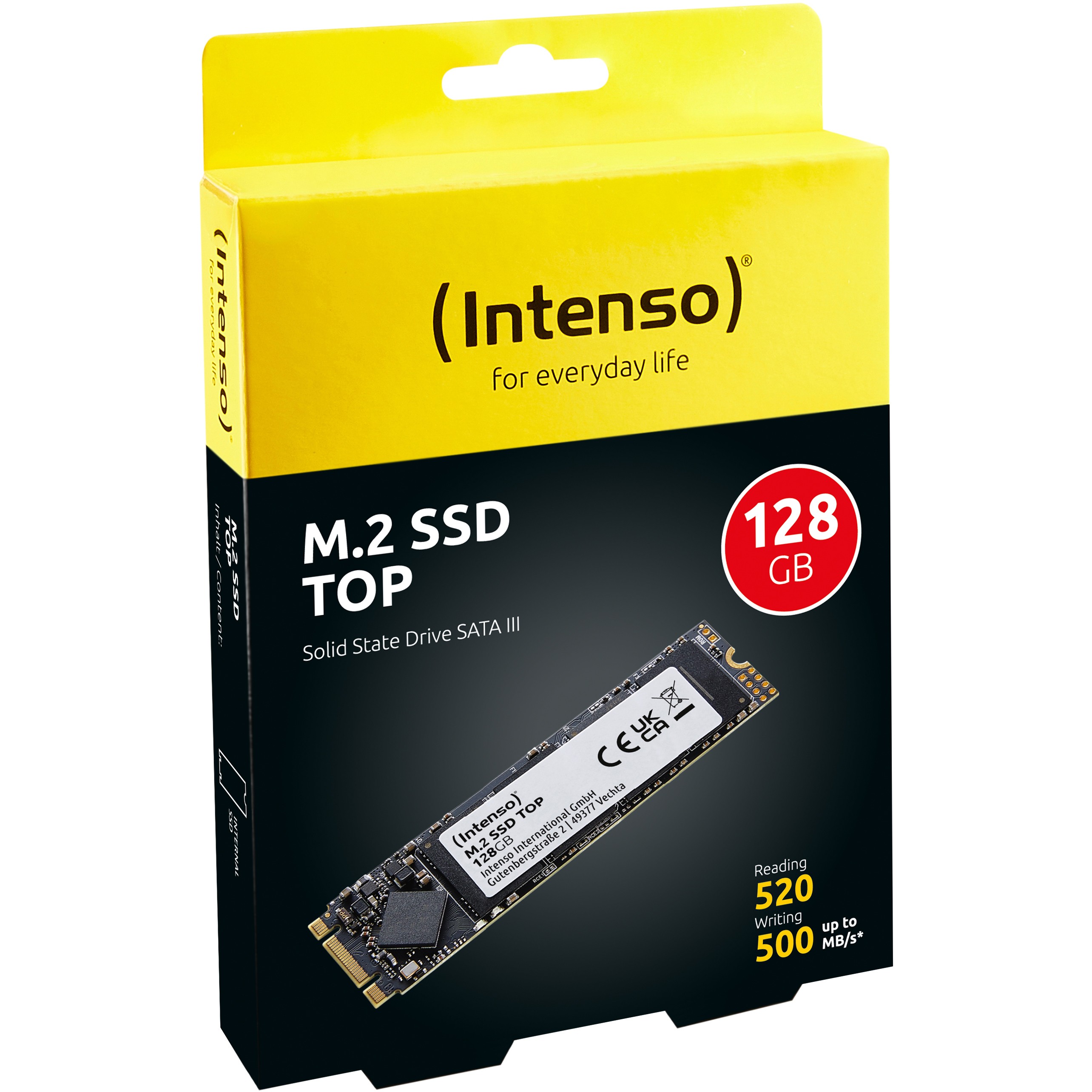 Intenso M.2 128GB SSD SATA3 Top Performance retail
