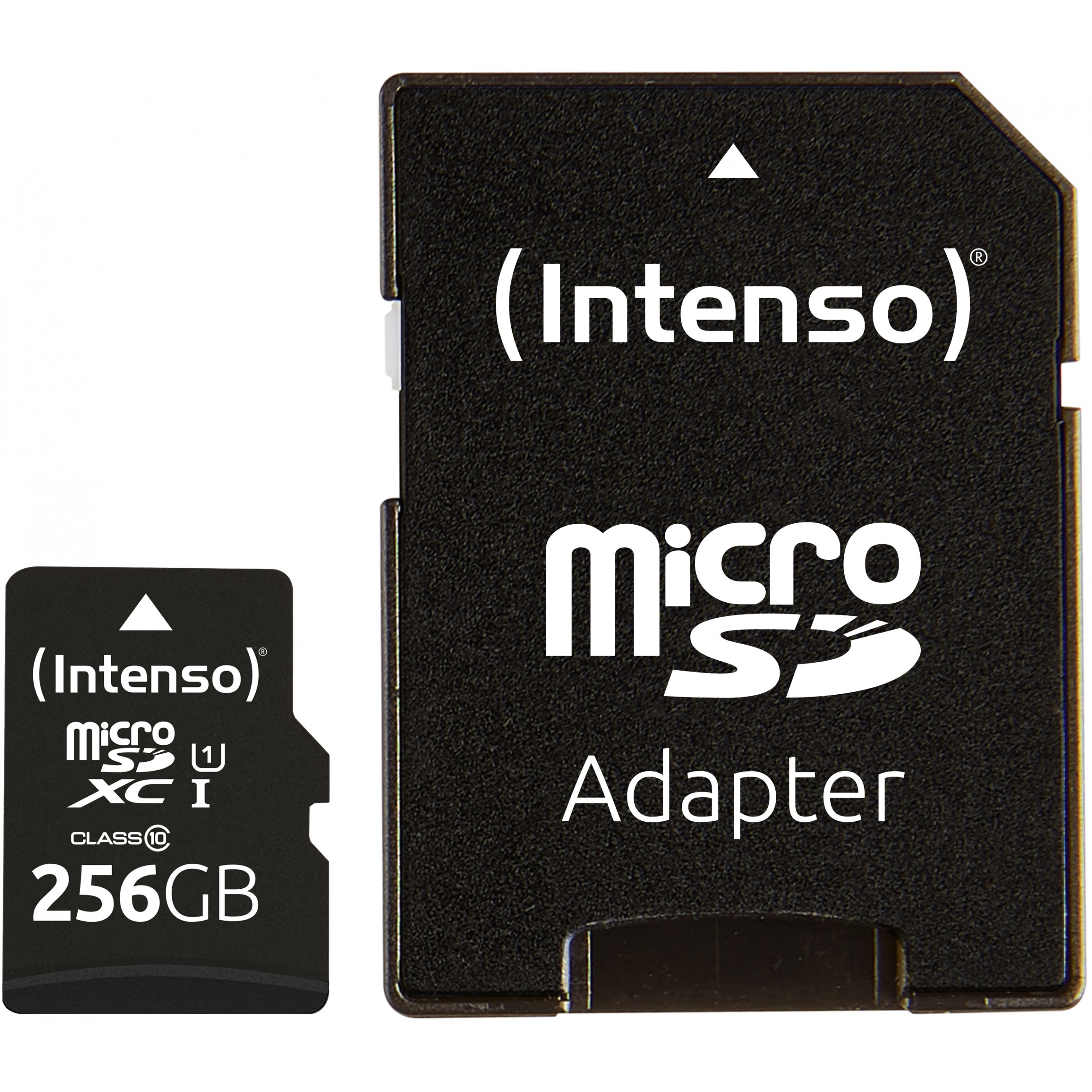 SD MicroSD Card 256GB Intenso SDXC UHS-I Class10