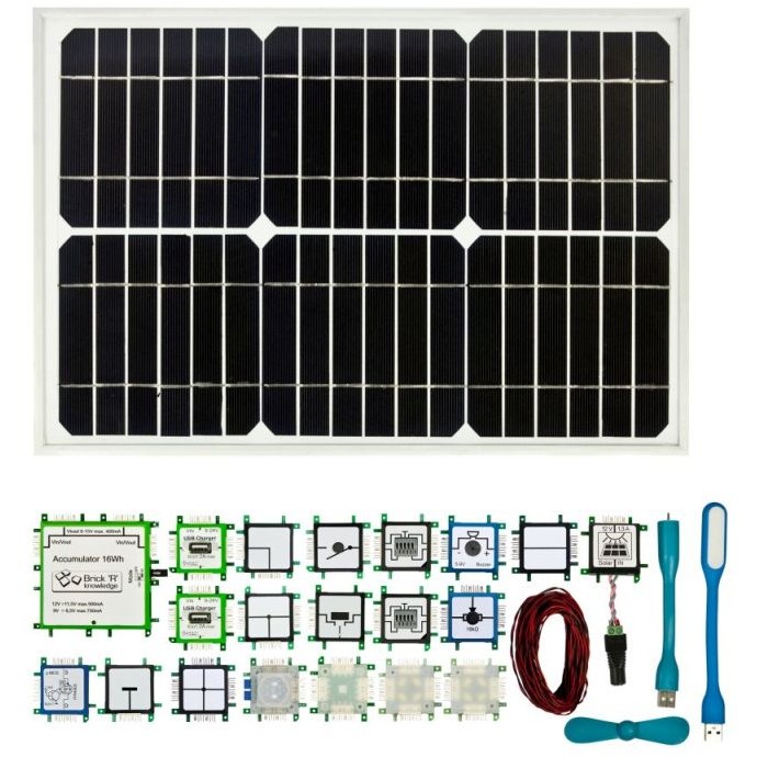 ALLNET BrickRknowledge Solar Set (English Englisch)