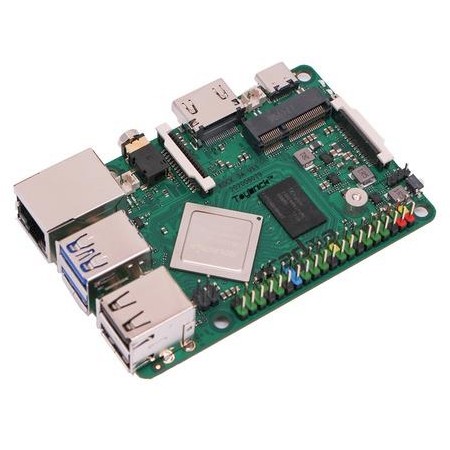 ALLNET Radxa Rock 3A 2GB RK3568 Quad-core Cortex-A55, freqency 2Ghz Mali G52 2GB LPDDR4