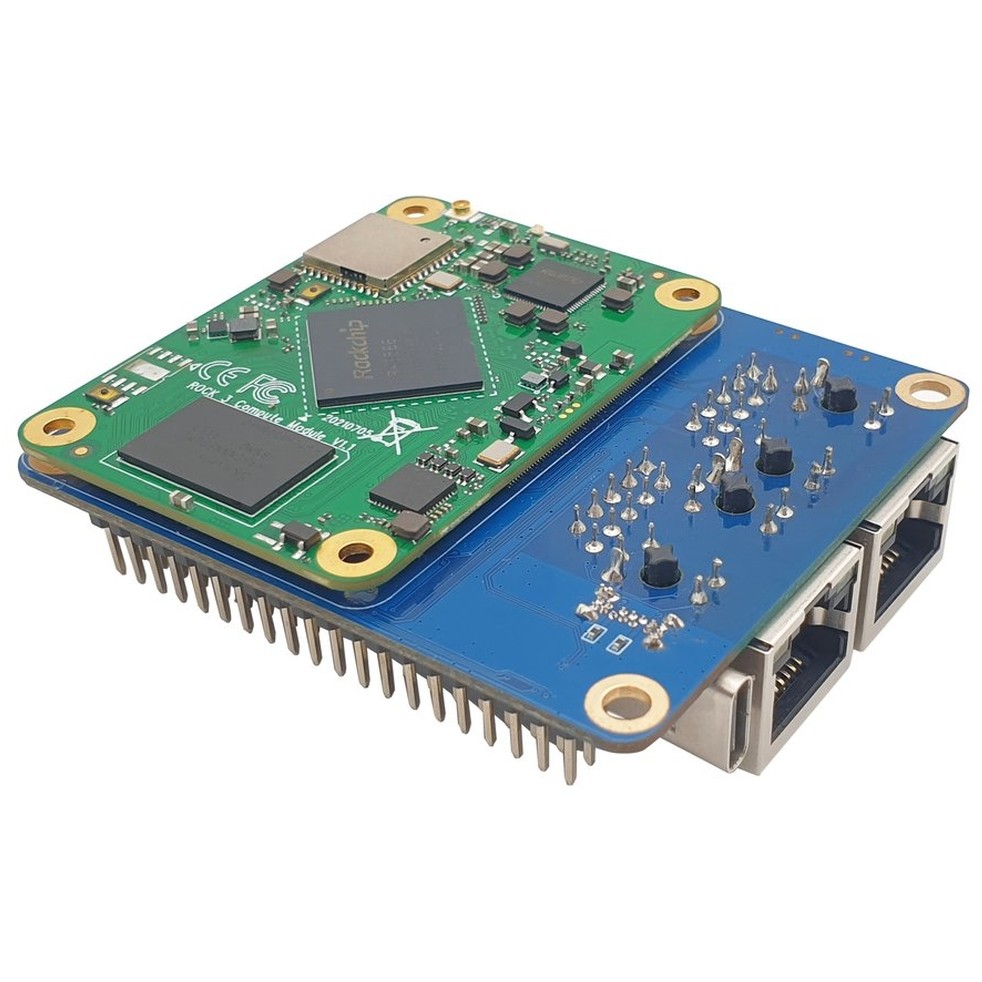 ALLNET Radxa CM3 Model A Rock3 RK3566 Compute module 1GB RAM /8GB EMMC no Wifi RM116-D1E8W0