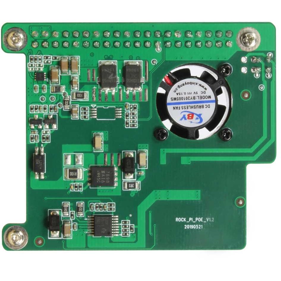 ALLNET Radxa Rock 3A zbh. PoE Hat / Shield 802.3AT