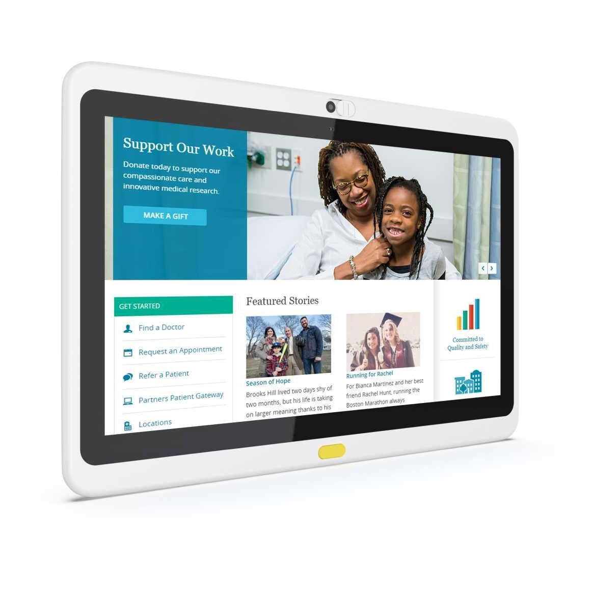 ALLNET Medical PoE Tablet 13 Zoll mit RK3568 Android 11 4GB/16GB
