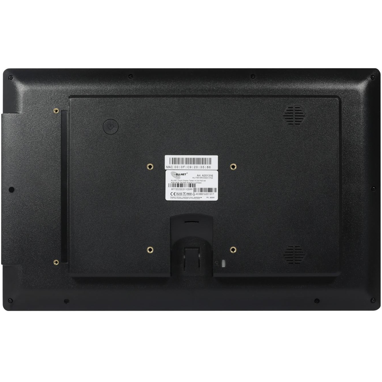 ALLNET Touch Display Tablet 14 Zoll PoE mit 8GB/64GB RK3568 Android 13,PrimeOne-140