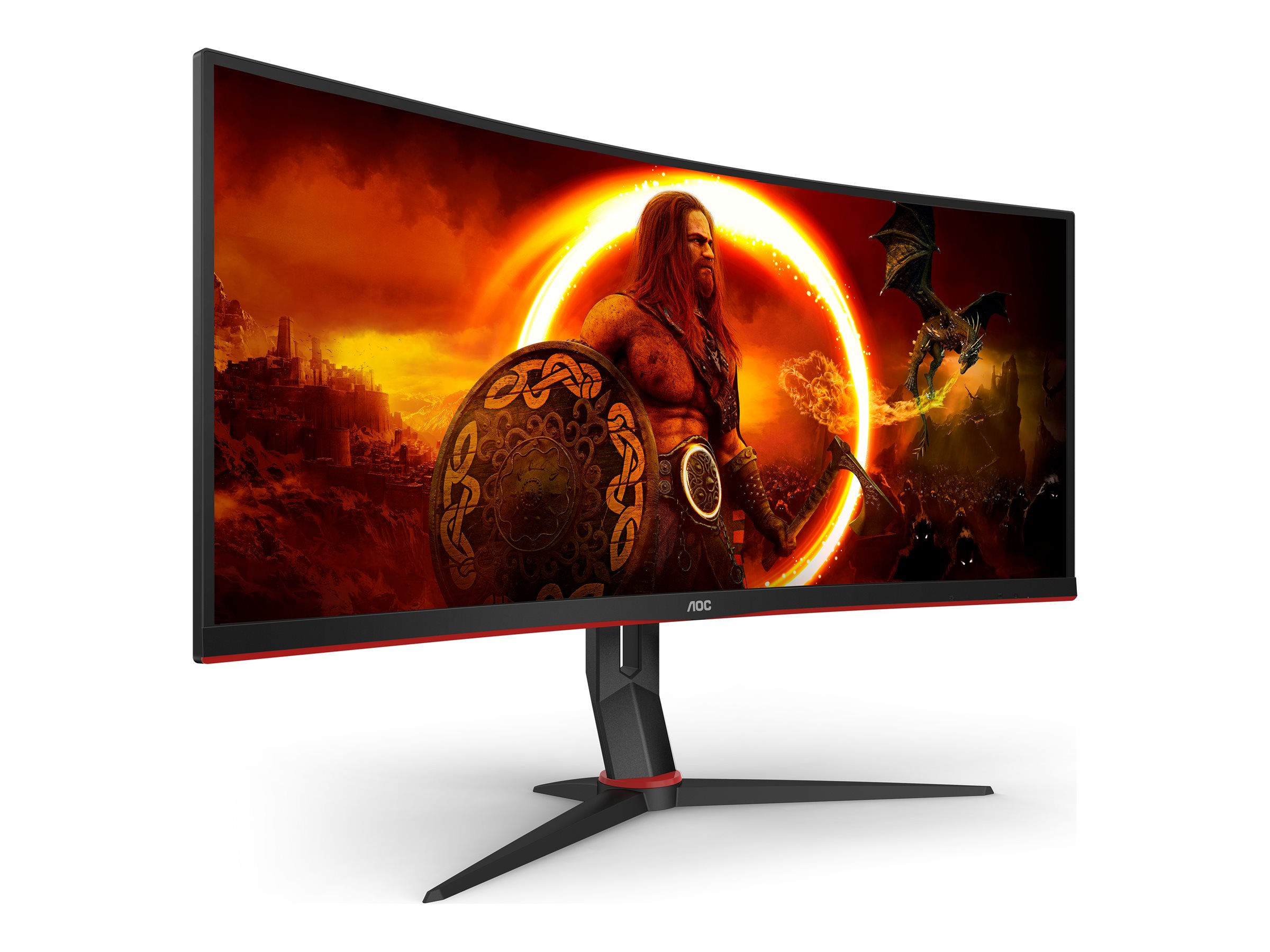 AOC G2 CU34G2XP Computerbildschirm 86,4 cm (34) 3440 x 1440 Pixel UltraWide Quad HD LED Schwarz